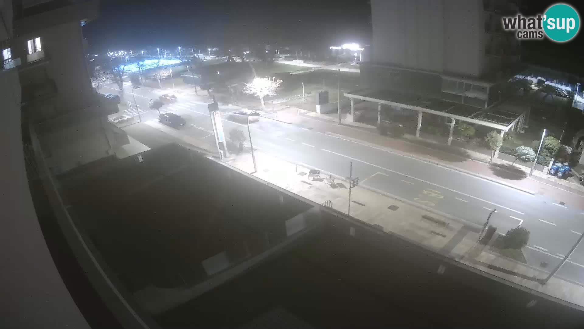 Riccione webcam playa y jardines La Malfa – Playa Bagni Oreste 115