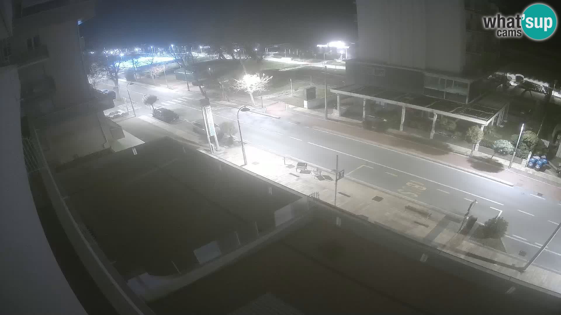 Riccione webcam playa y jardines La Malfa – Playa Bagni Oreste 115