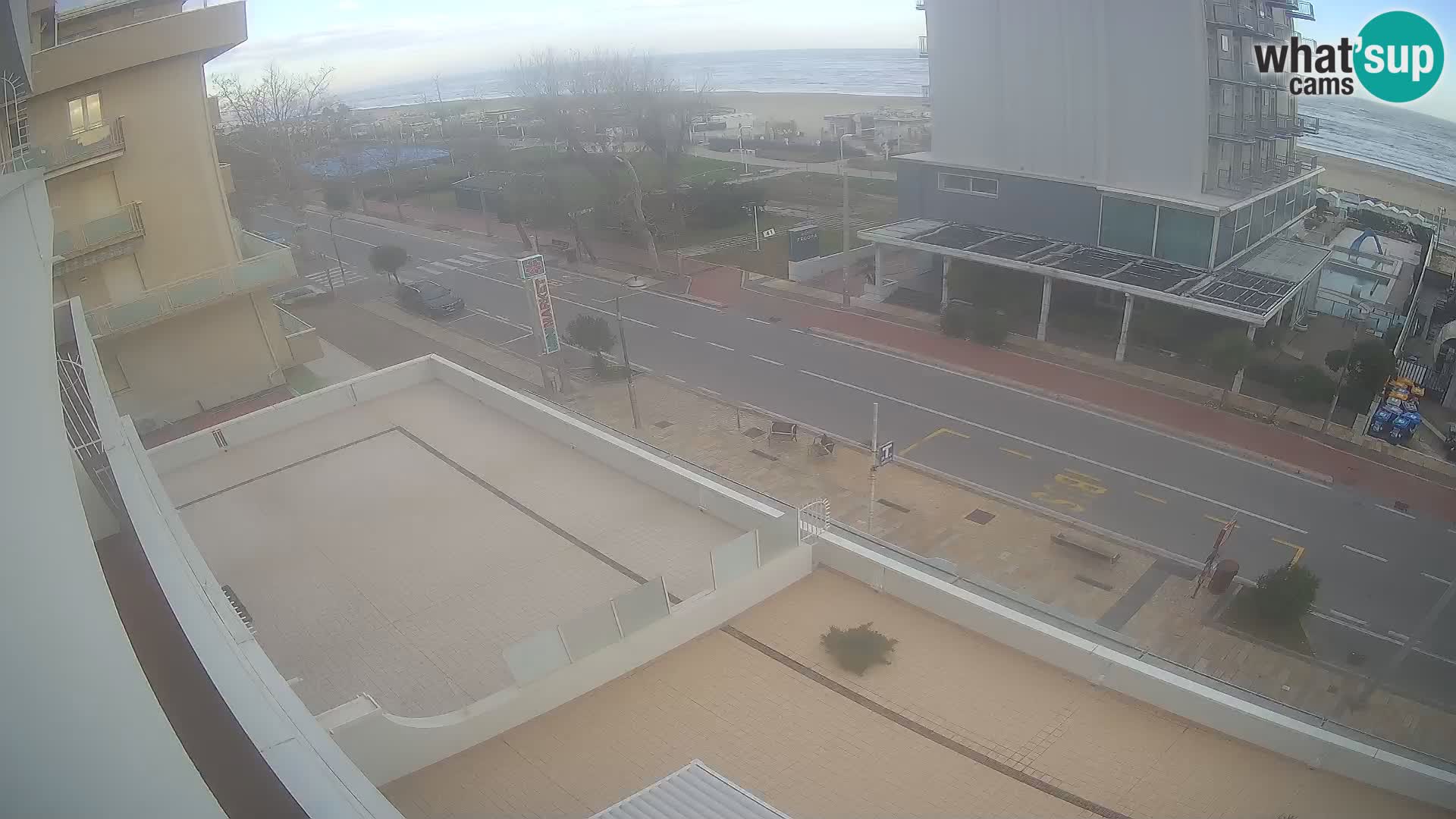 Riccione Webcam Strand und Gärten La Malfa – Bagni Oreste Strand 115