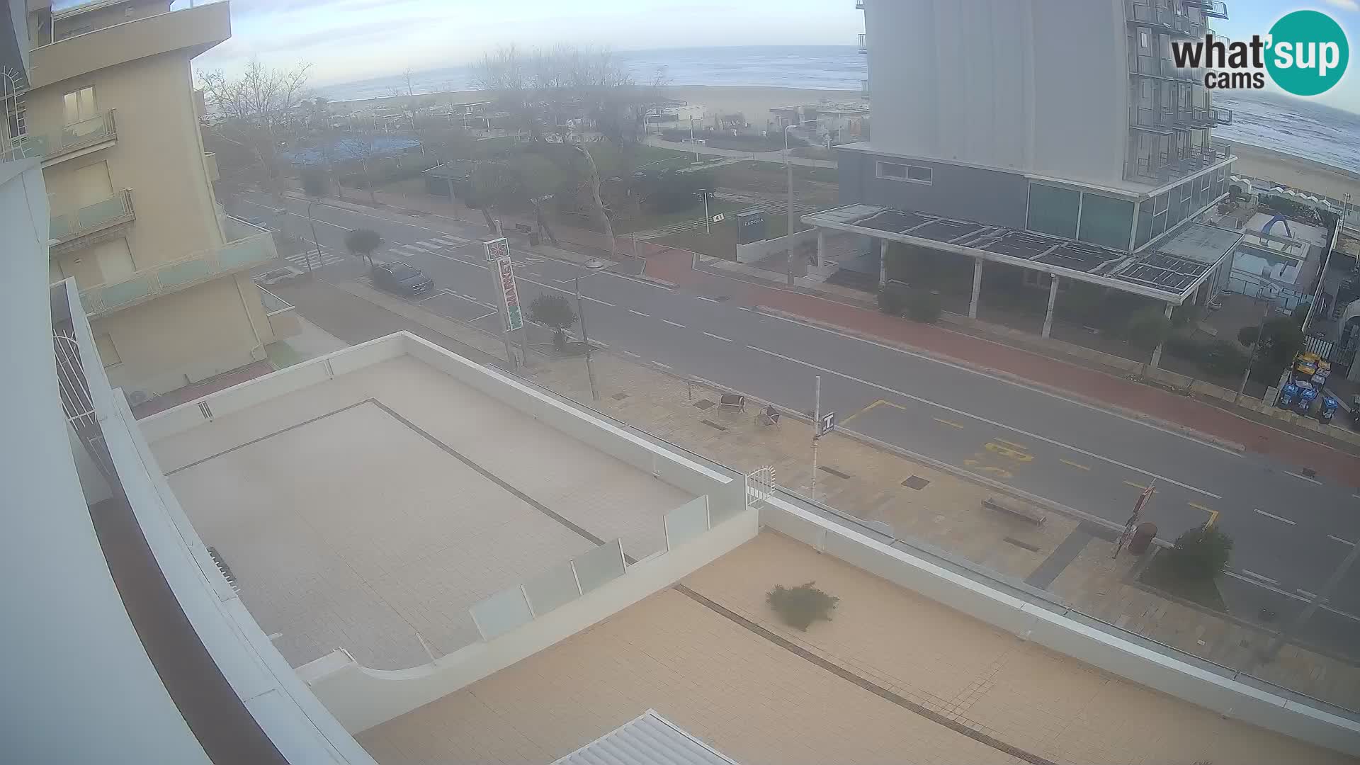 Riccione Webcam Strand und Gärten La Malfa – Bagni Oreste Strand 115