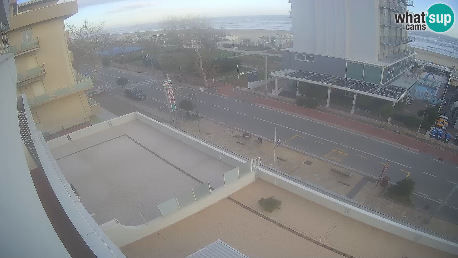 Riccione Webcam Strand und Gärten La Malfa – Bagni Oreste Strand 115