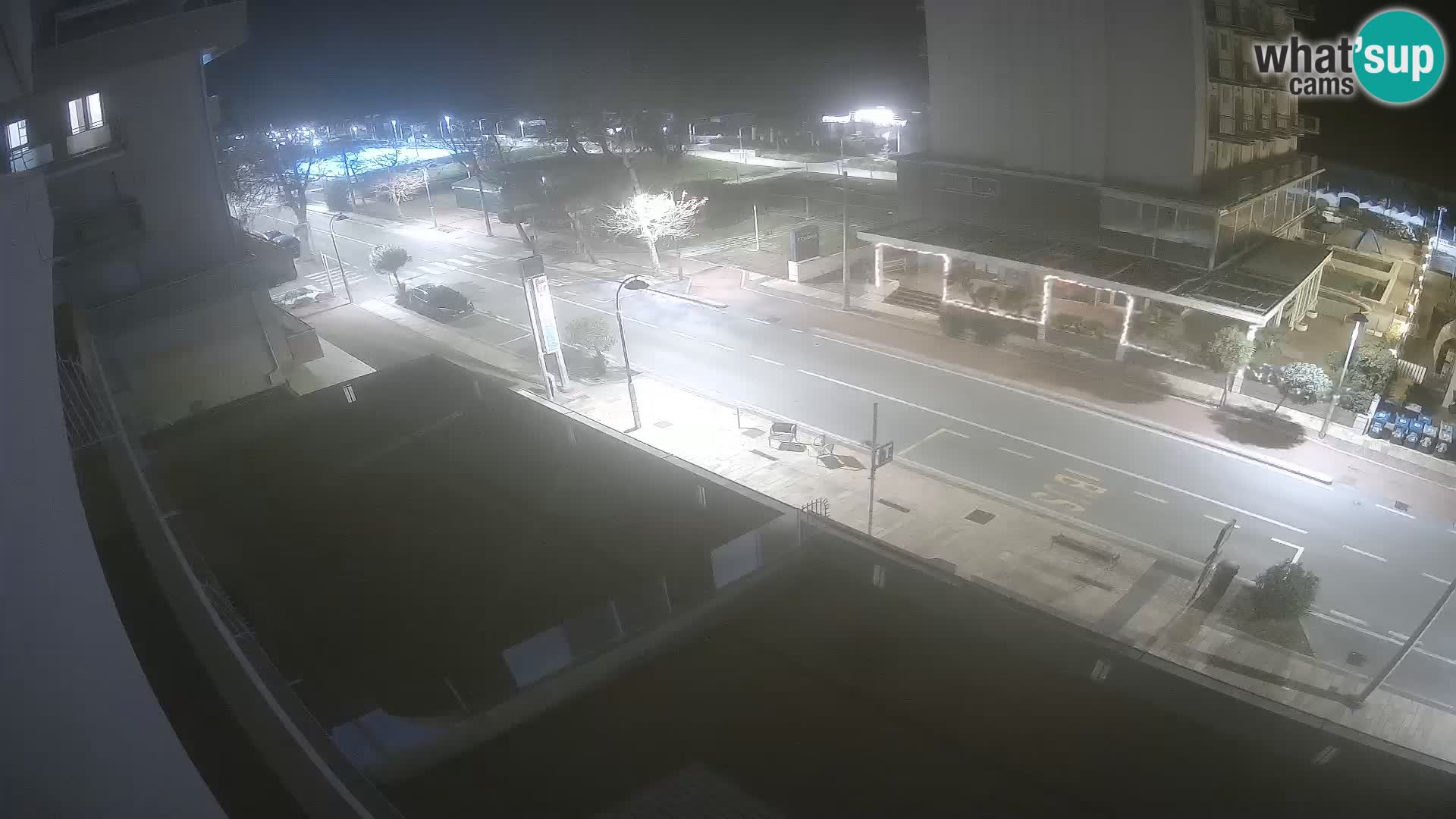 Riccione webcam plage et jardins La Malfa – Bagni Oreste plage 115