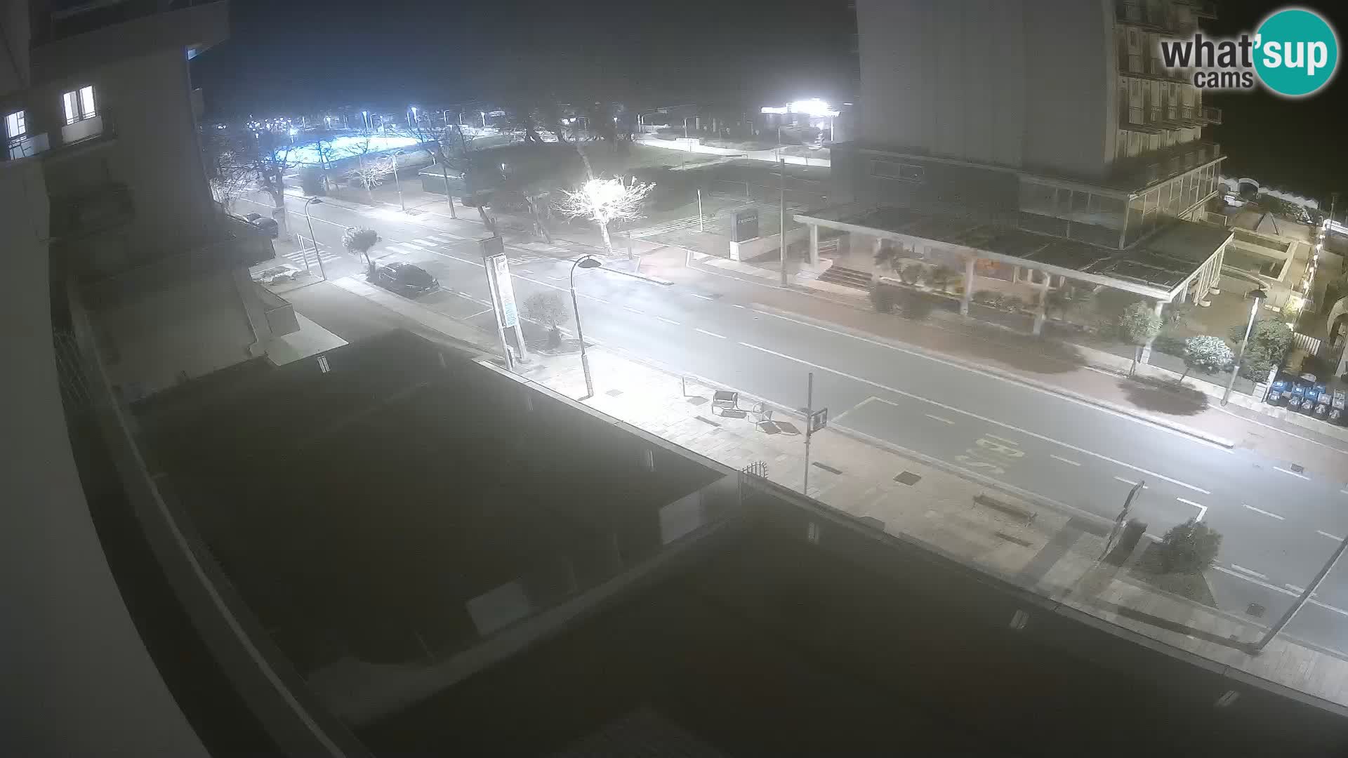 Riccione webcam playa y jardines La Malfa – Playa Bagni Oreste 115