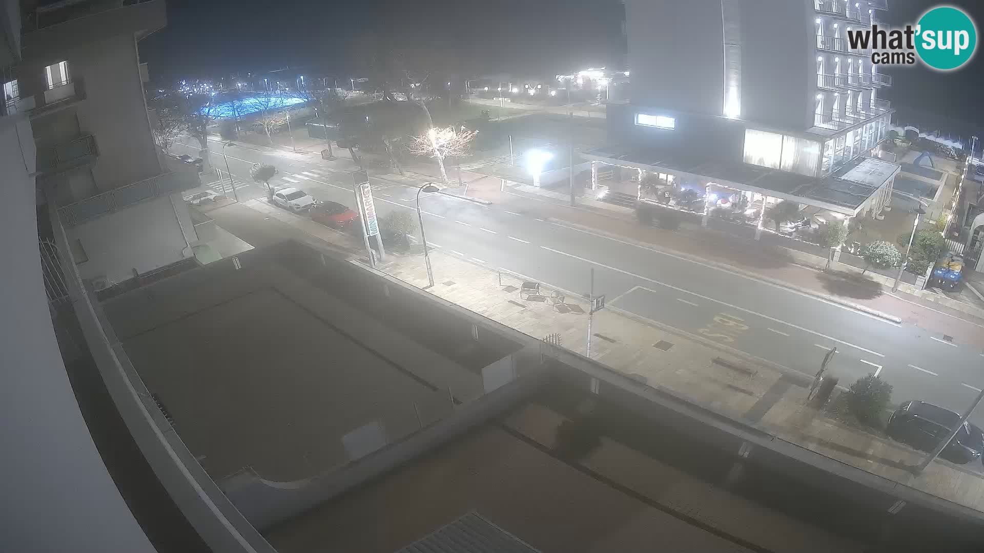 Riccione webcam playa y jardines La Malfa – Playa Bagni Oreste 115