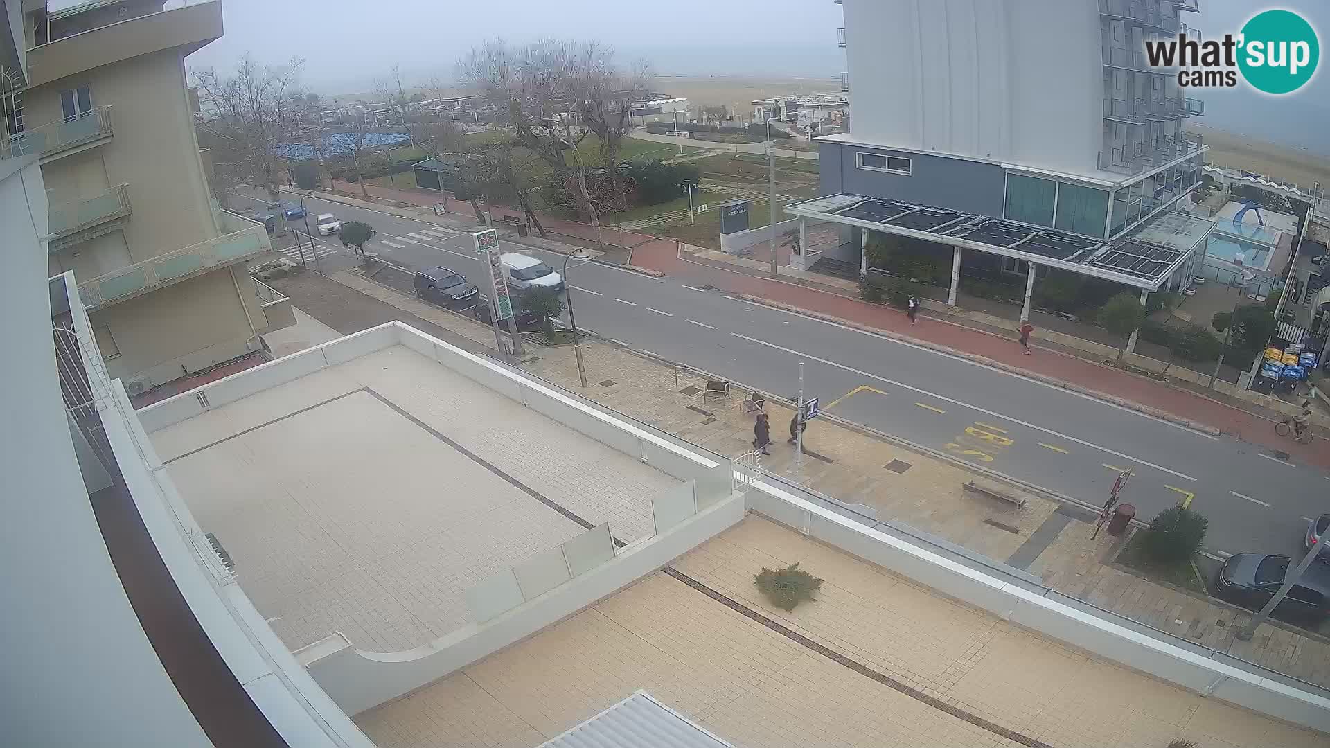 Riccione webcam spiaggia e giardini La Malfa – Bagni Oreste spiaggia 115