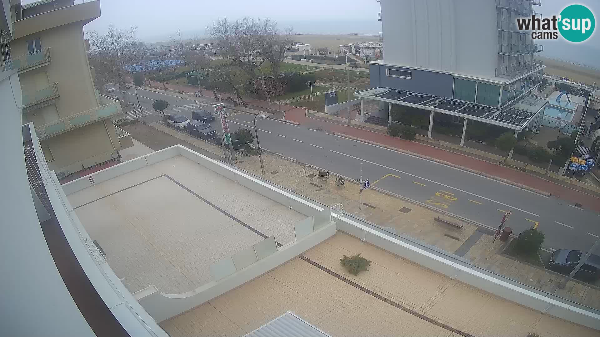 Riccione Webcam Strand und Gärten La Malfa – Bagni Oreste Strand 115