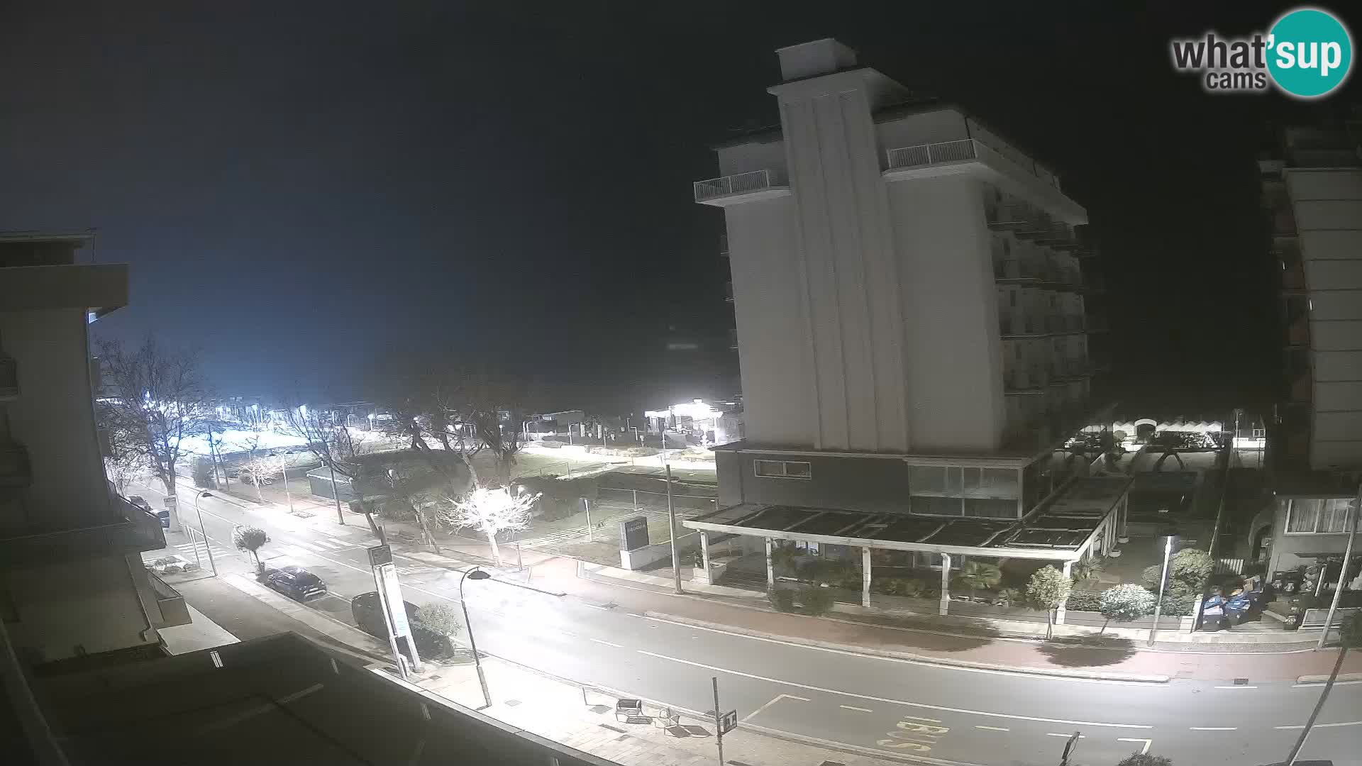 Riccione webcam playa y jardines La Malfa – Playa Bagni Oreste 115