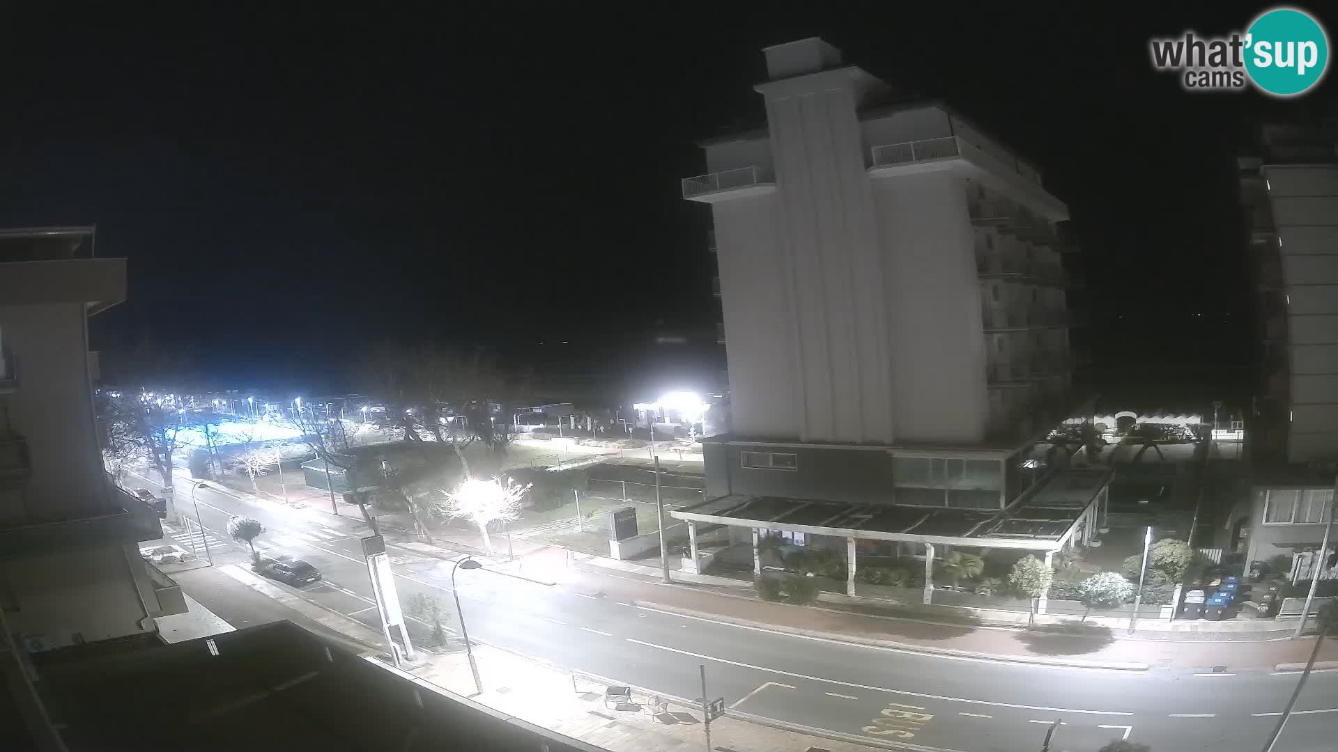 Riccione Webcam Strand und Gärten La Malfa – Bagni Oreste Strand 115