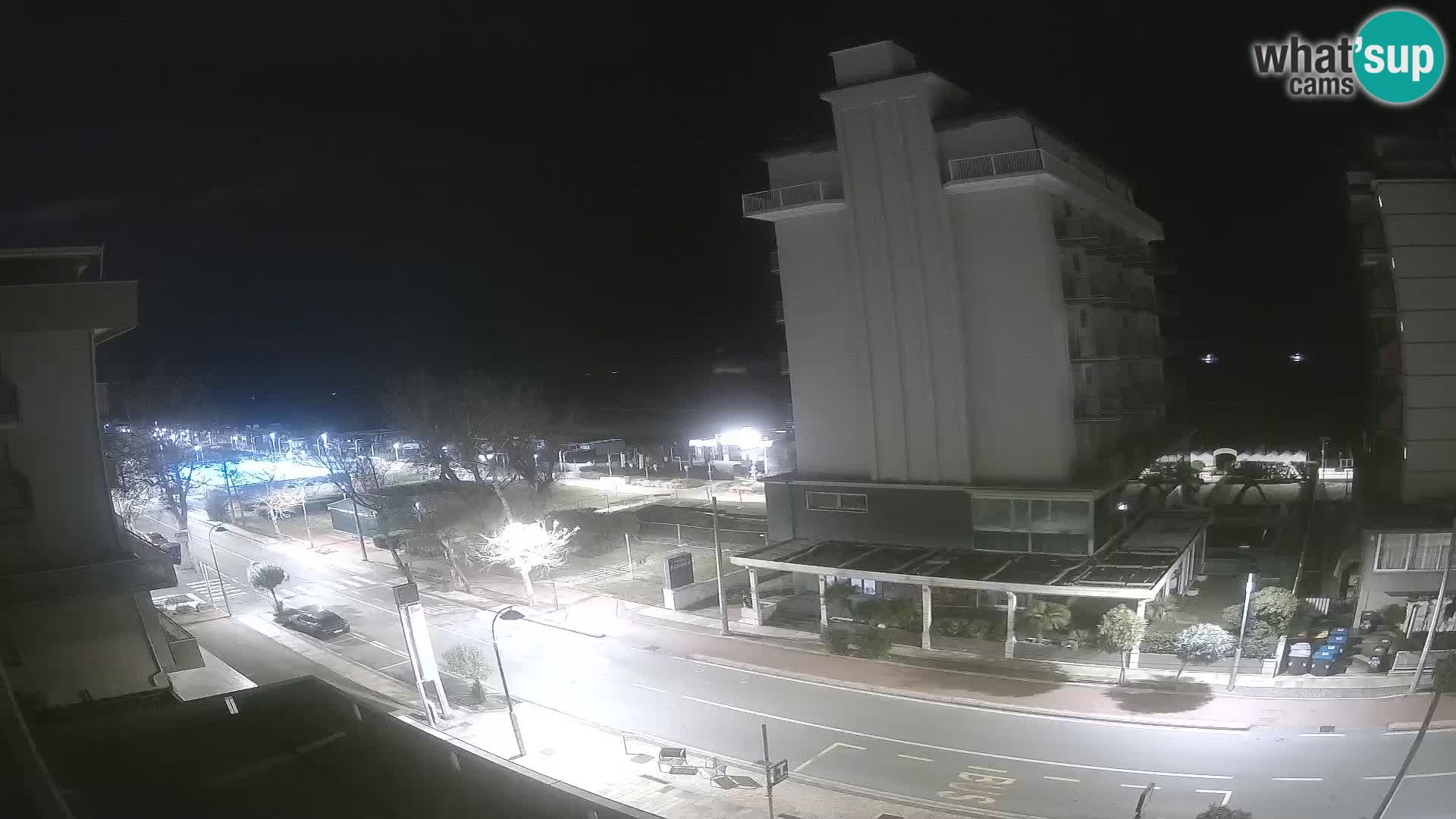 Riccione webcam playa y jardines La Malfa – Playa Bagni Oreste 115