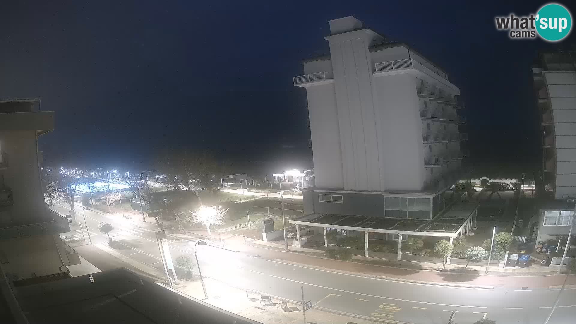 Riccione webcam plage et jardins La Malfa – Bagni Oreste plage 115