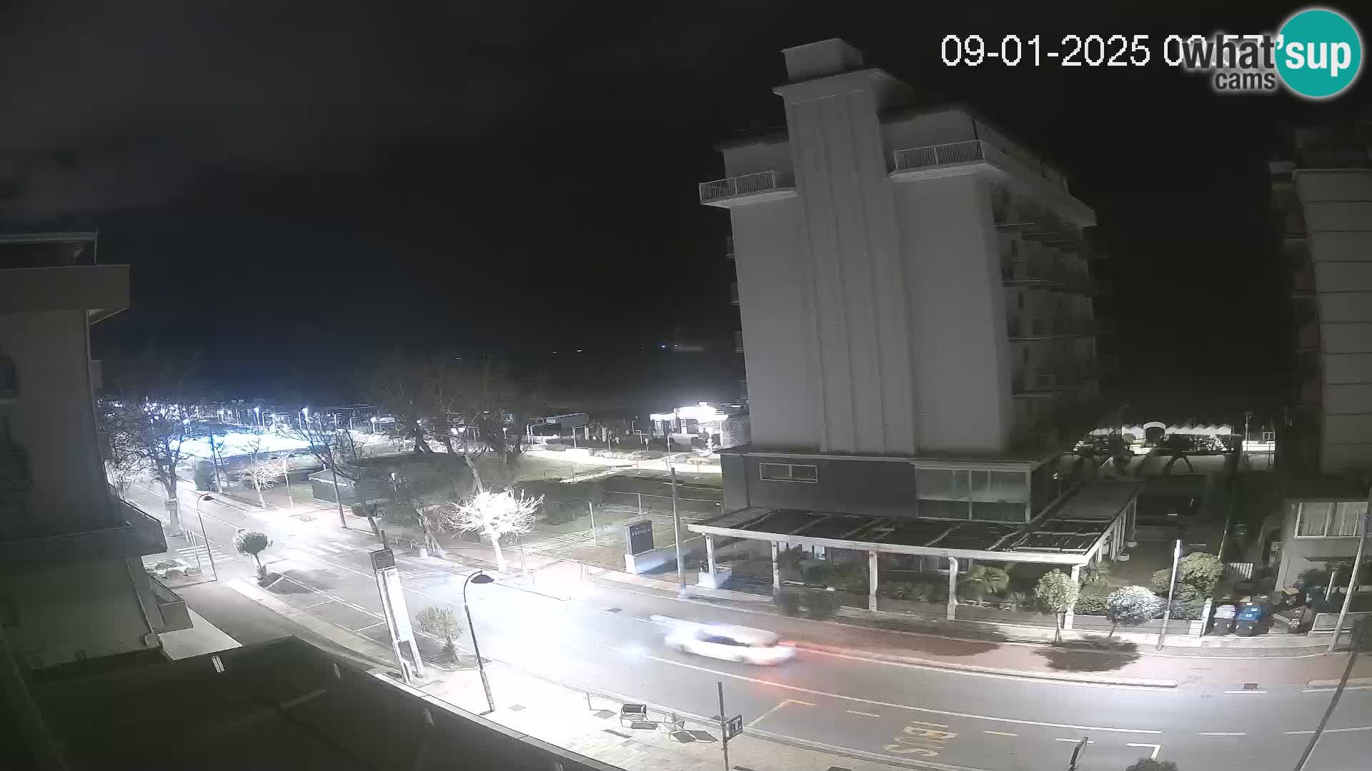 Riccione Webcam Strand und Gärten La Malfa – Bagni Oreste Strand 115