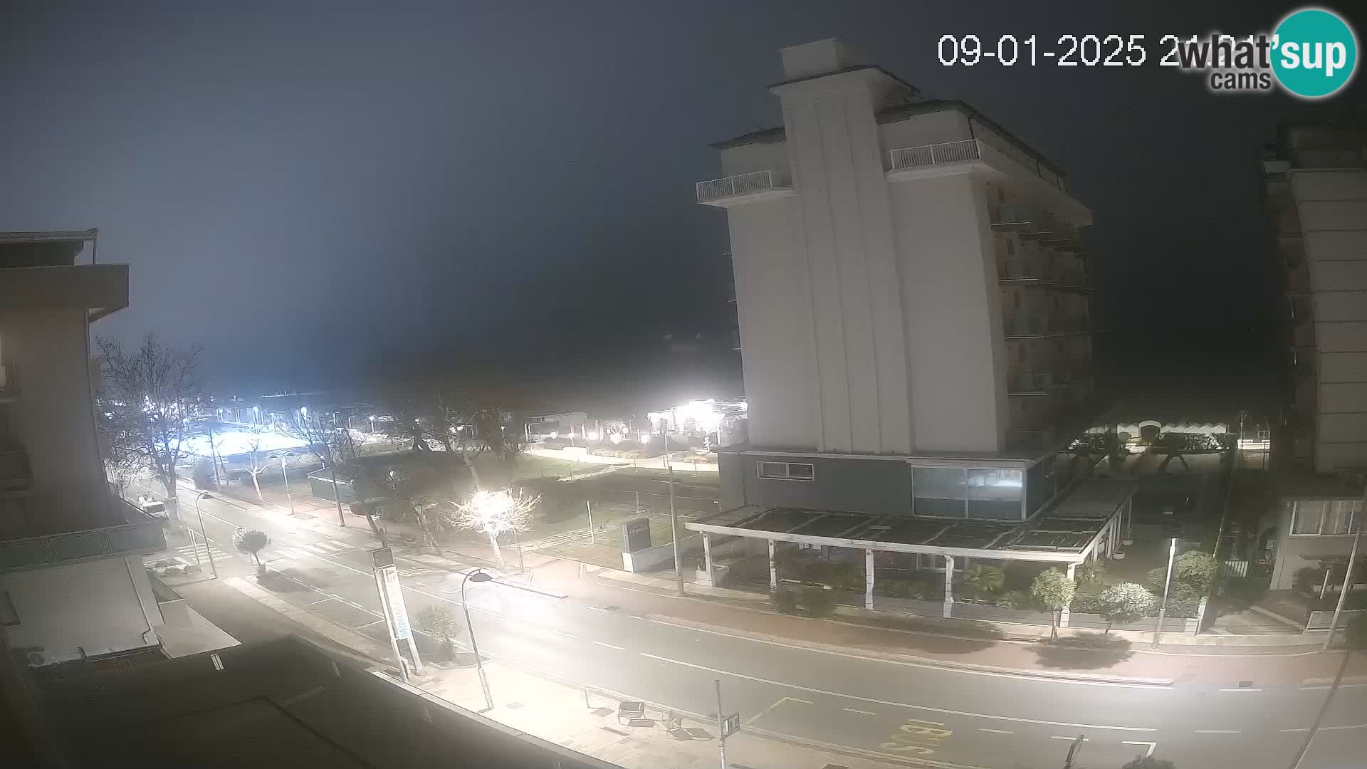 Riccione Webcam Strand und Gärten La Malfa – Bagni Oreste Strand 115