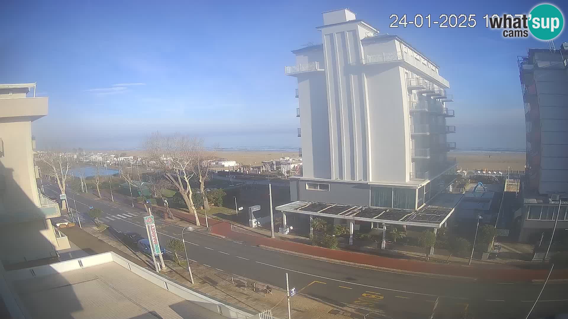 Riccione Webcam Strand und Gärten La Malfa – Bagni Oreste Strand 115