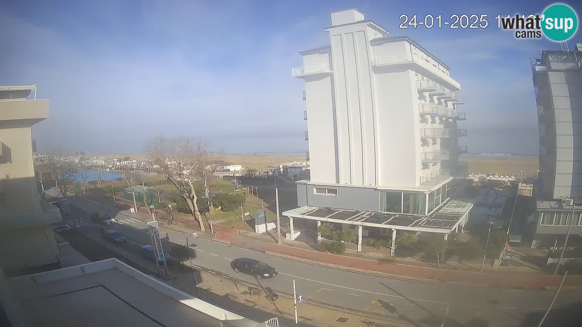 Riccione Webcam Strand und Gärten La Malfa – Bagni Oreste Strand 115