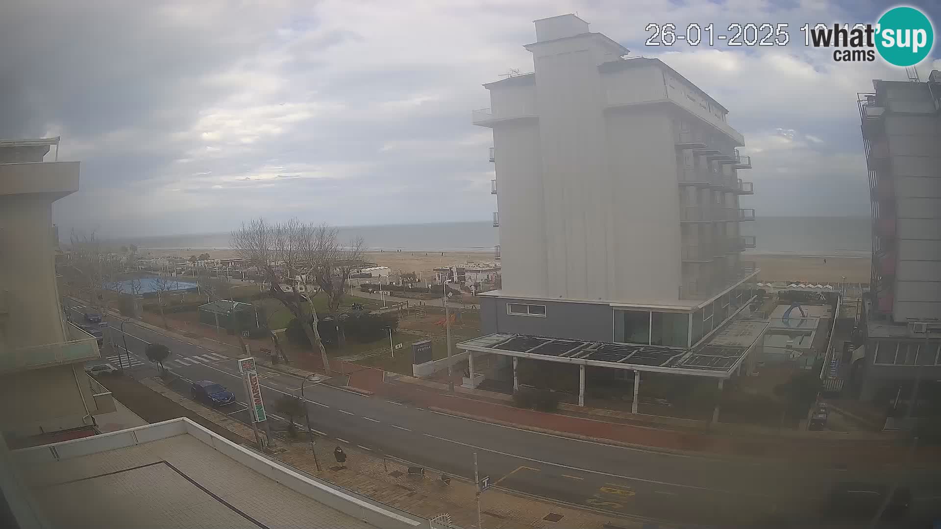 Riccione webcam spiaggia e giardini La Malfa – Bagni Oreste spiaggia 115