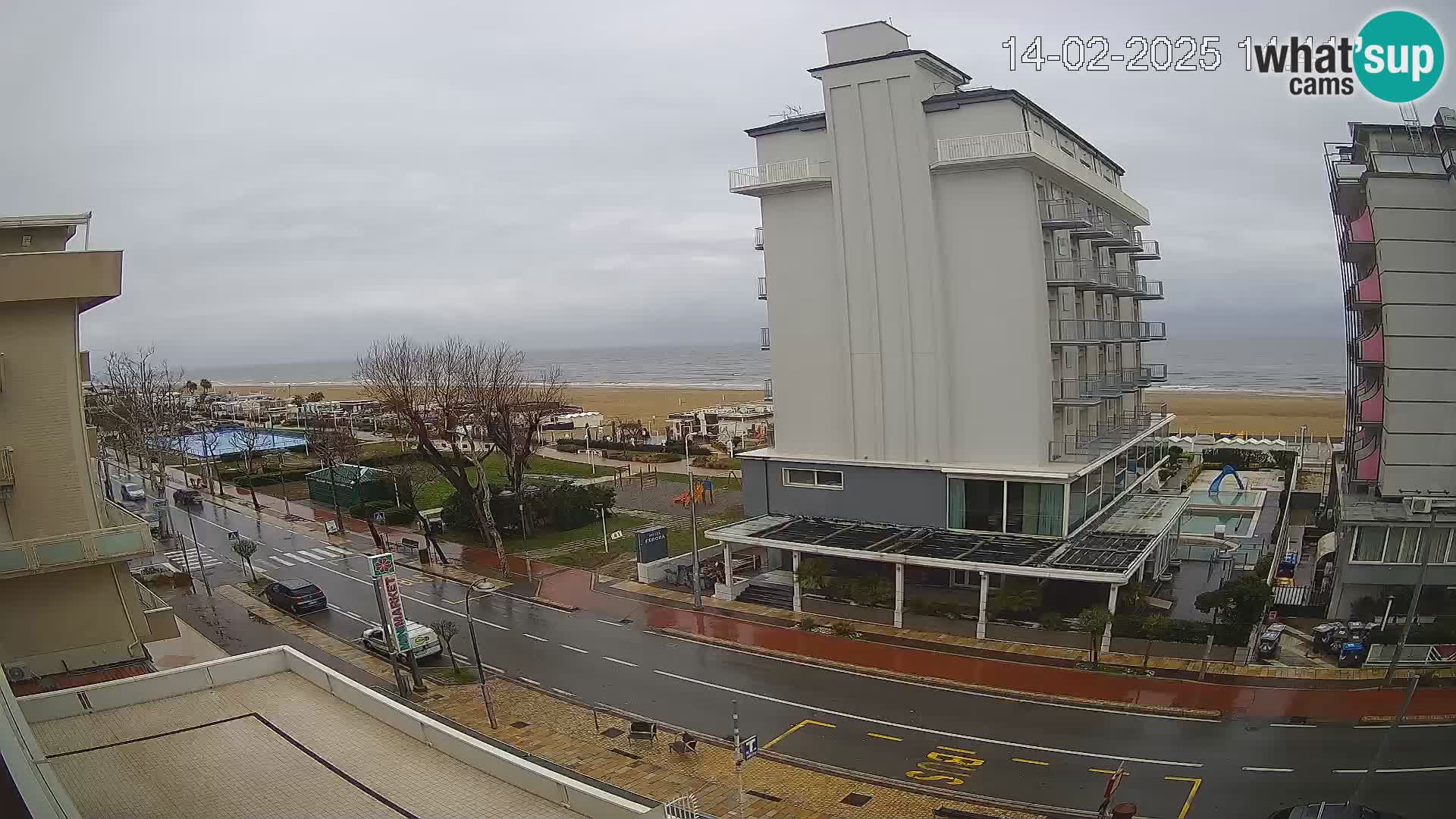 Riccione Webcam Strand und Gärten La Malfa – Bagni Oreste Strand 115