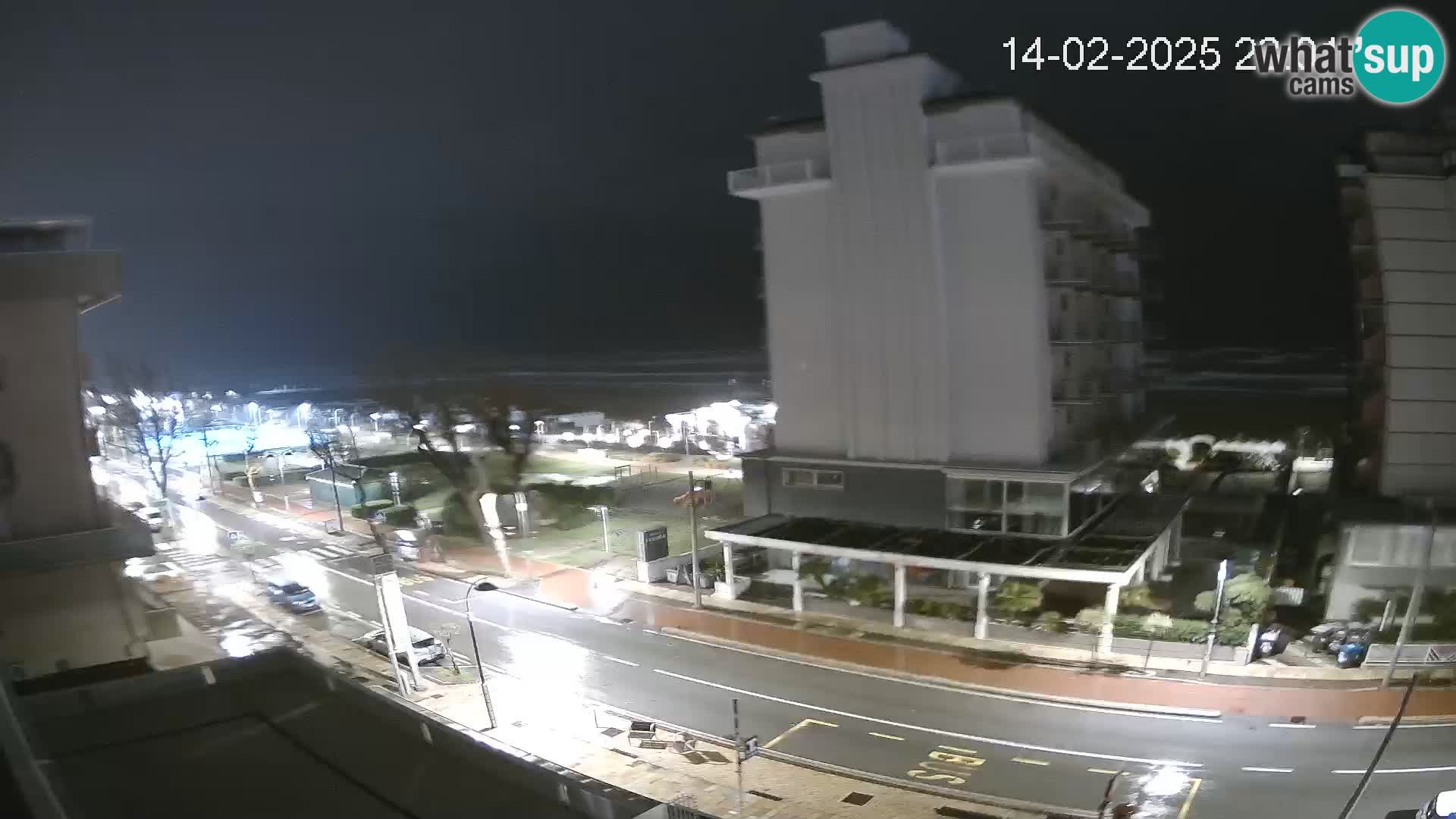 Riccione webcam playa y jardines La Malfa – Playa Bagni Oreste 115