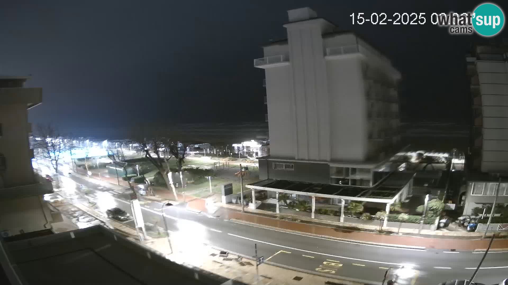 Riccione webcam plage et jardins La Malfa – Bagni Oreste plage 115