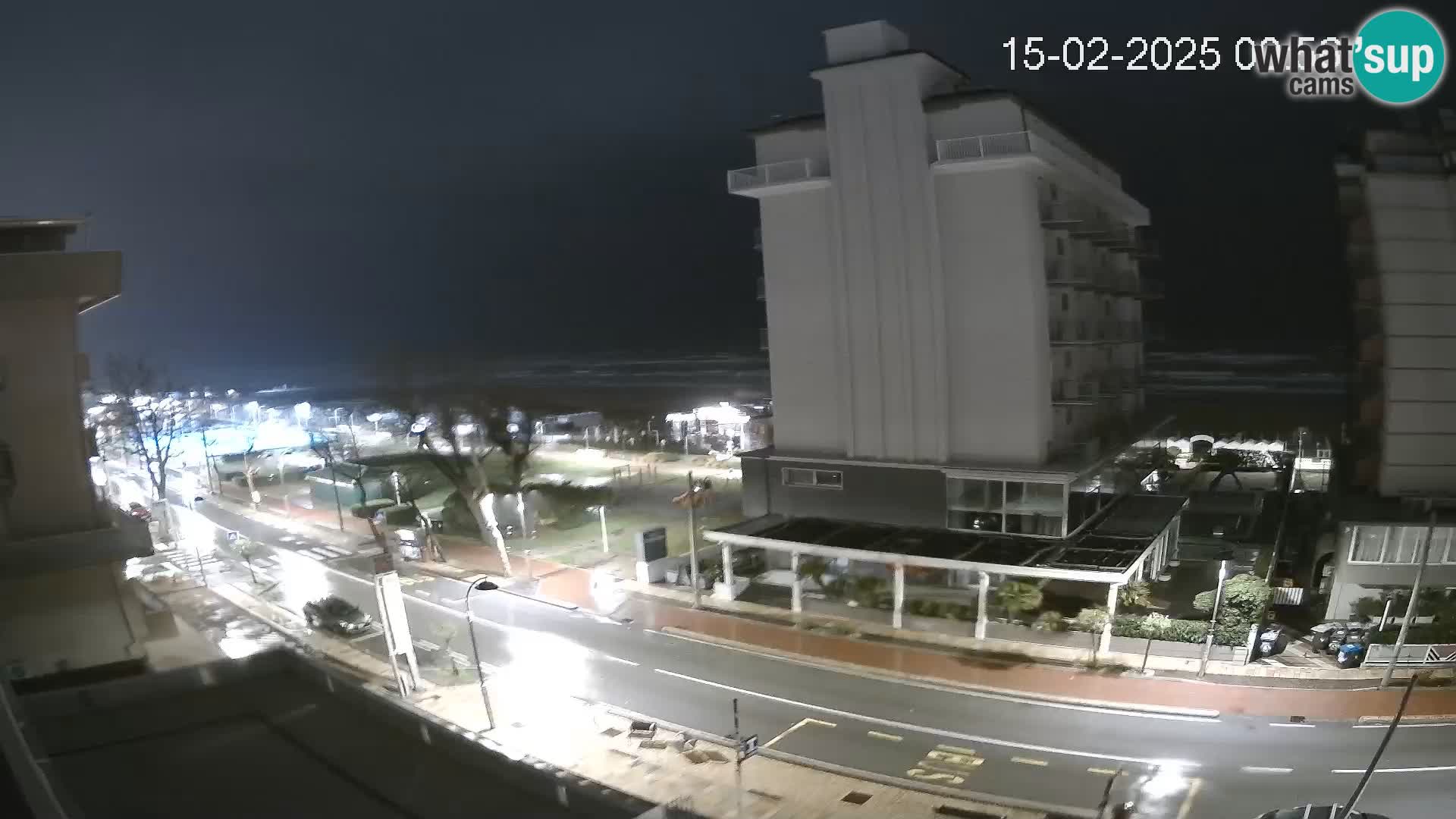 Riccione webcam plage et jardins La Malfa – Bagni Oreste plage 115