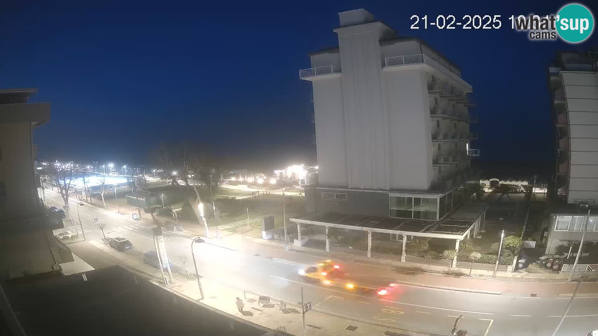 Riccione Webcam Strand und Gärten La Malfa – Bagni Oreste Strand 115