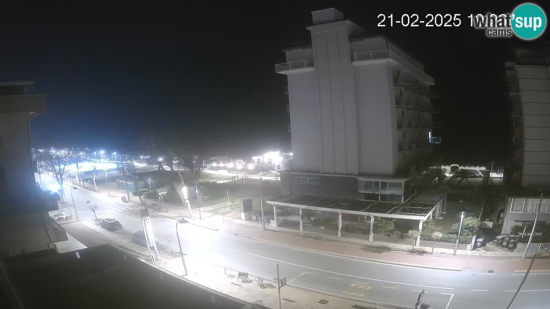 Riccione webcam playa y jardines La Malfa – Playa Bagni Oreste 115