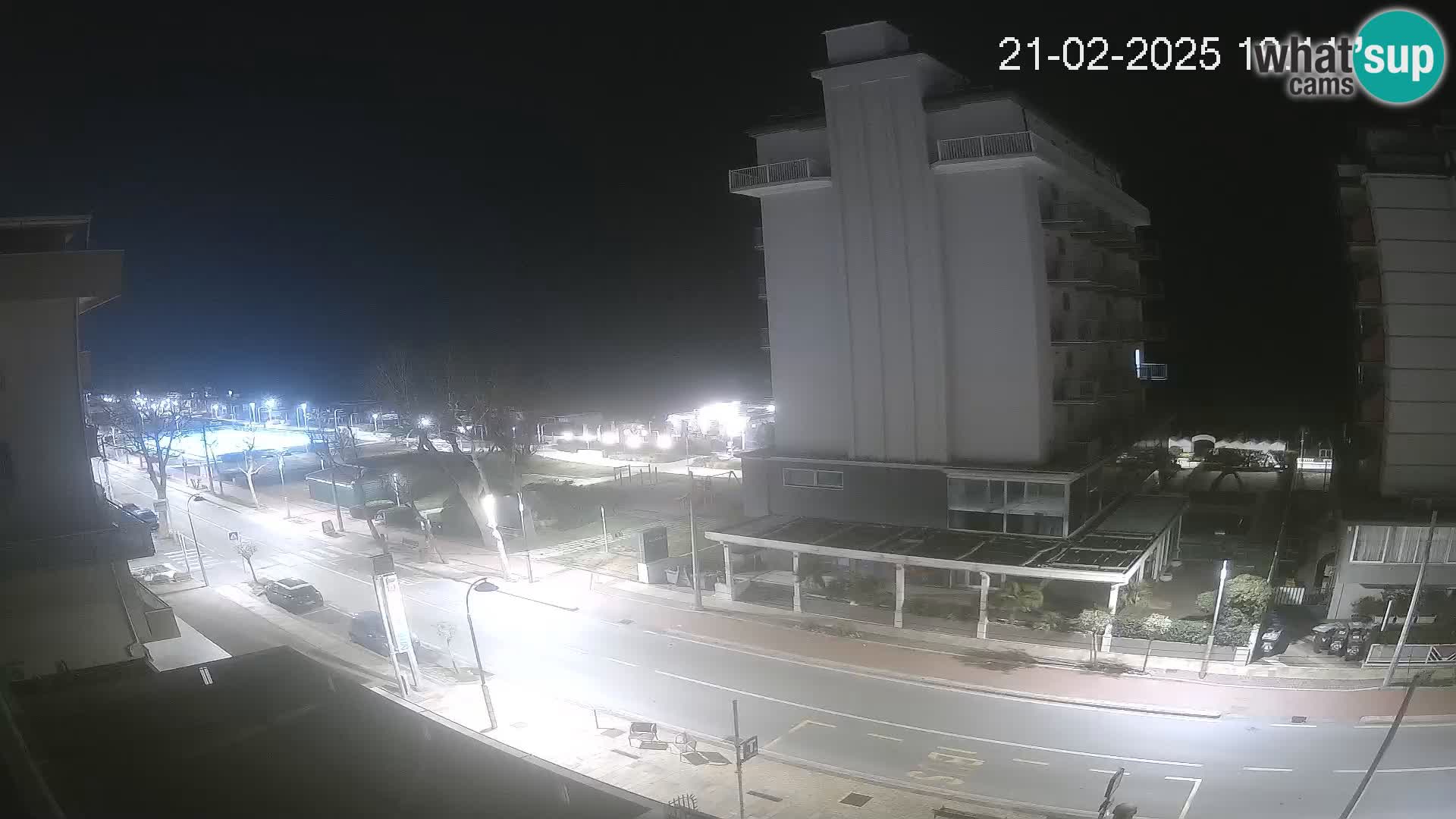 Riccione webcam playa y jardines La Malfa – Playa Bagni Oreste 115