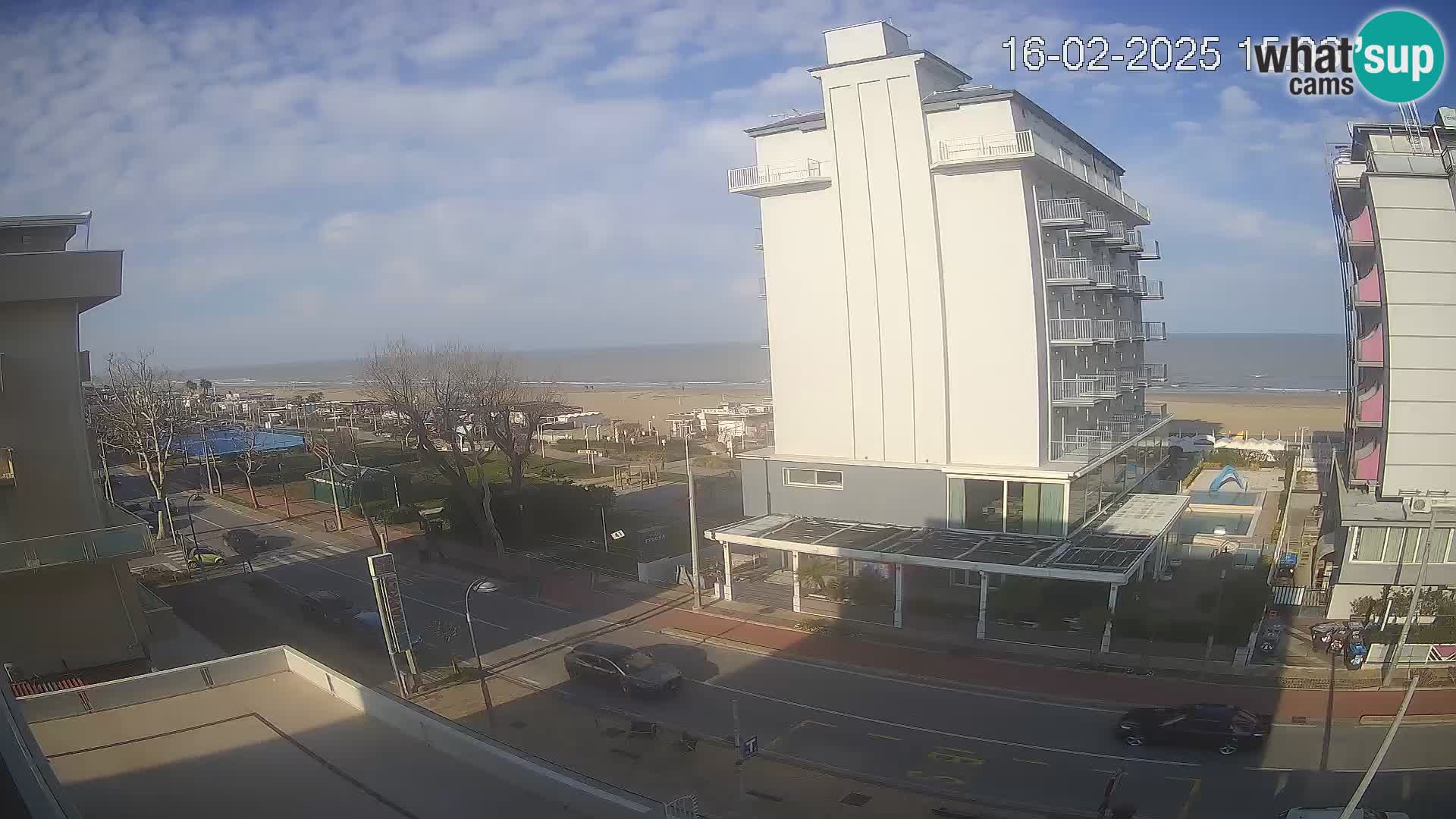 Riccione Webcam Strand und Gärten La Malfa – Bagni Oreste Strand 115