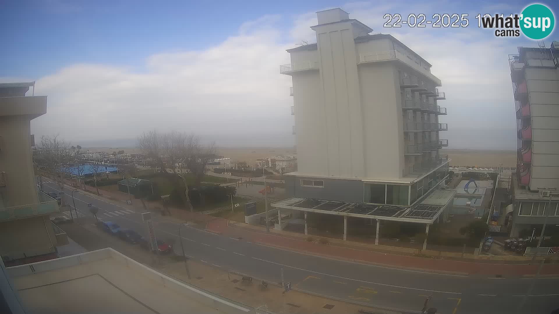 Riccione Webcam Strand und Gärten La Malfa – Bagni Oreste Strand 115