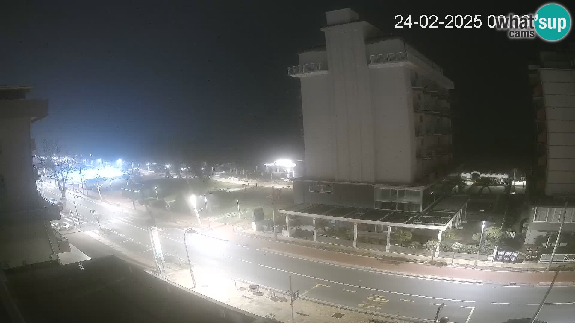 Riccione Webcam Strand und Gärten La Malfa – Bagni Oreste Strand 115