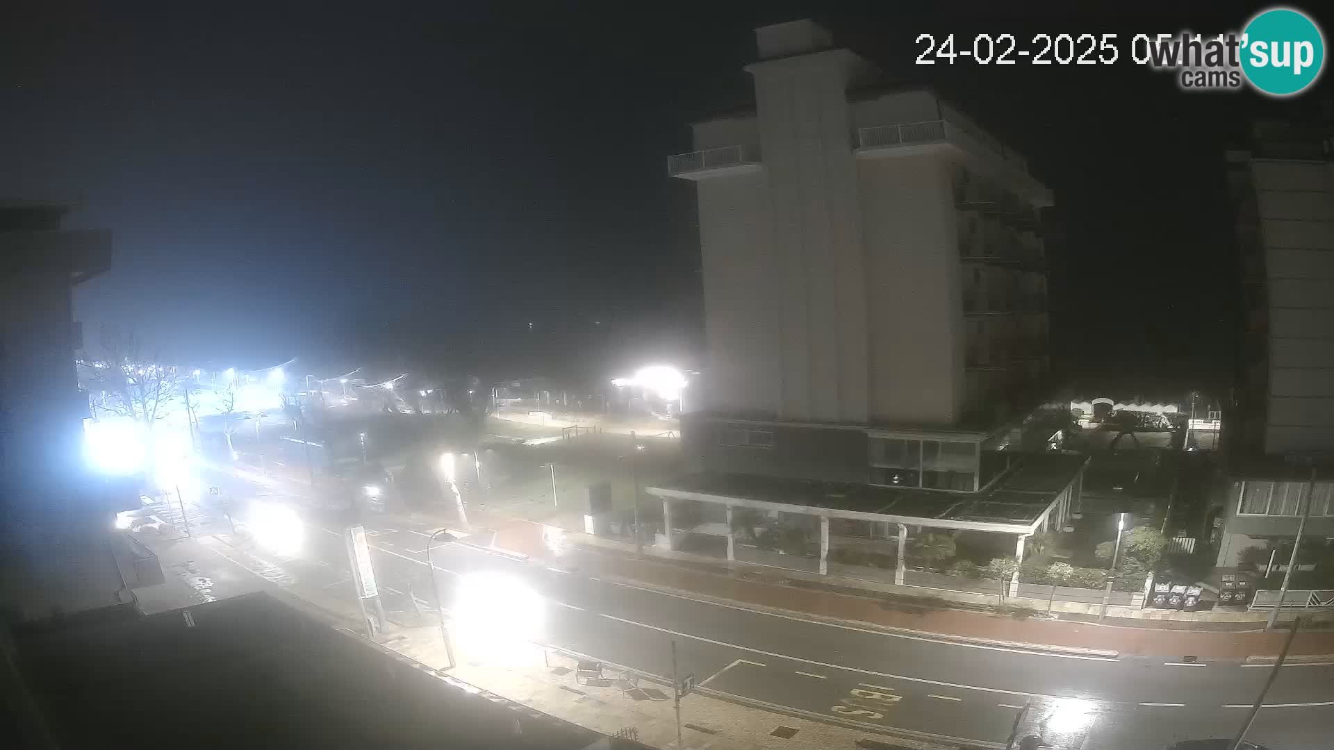 Riccione Webcam Strand und Gärten La Malfa – Bagni Oreste Strand 115