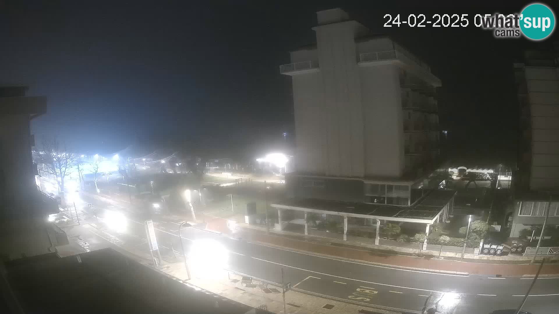 Riccione webcam playa y jardines La Malfa – Playa Bagni Oreste 115