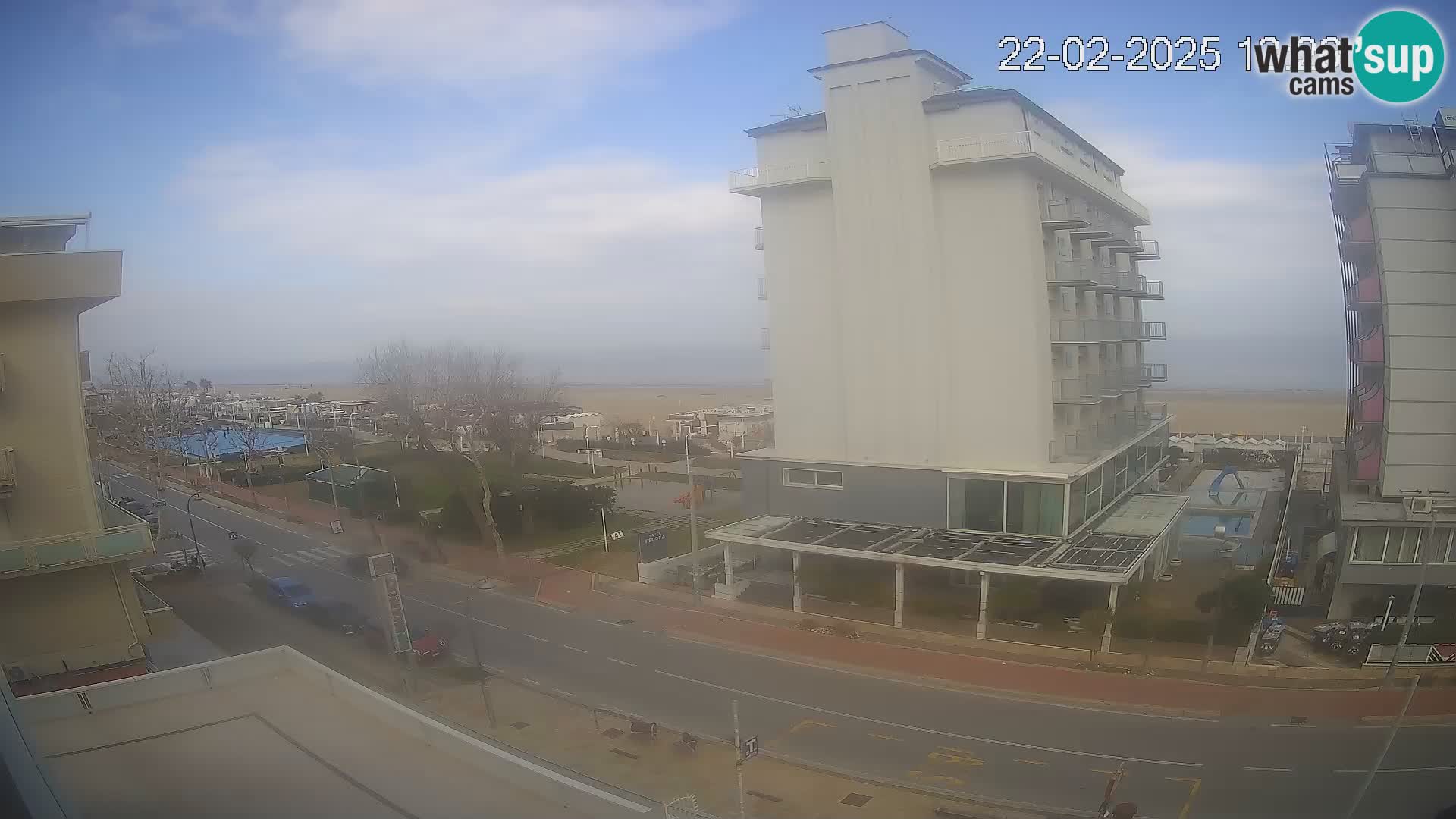 Riccione Webcam Strand und Gärten La Malfa – Bagni Oreste Strand 115