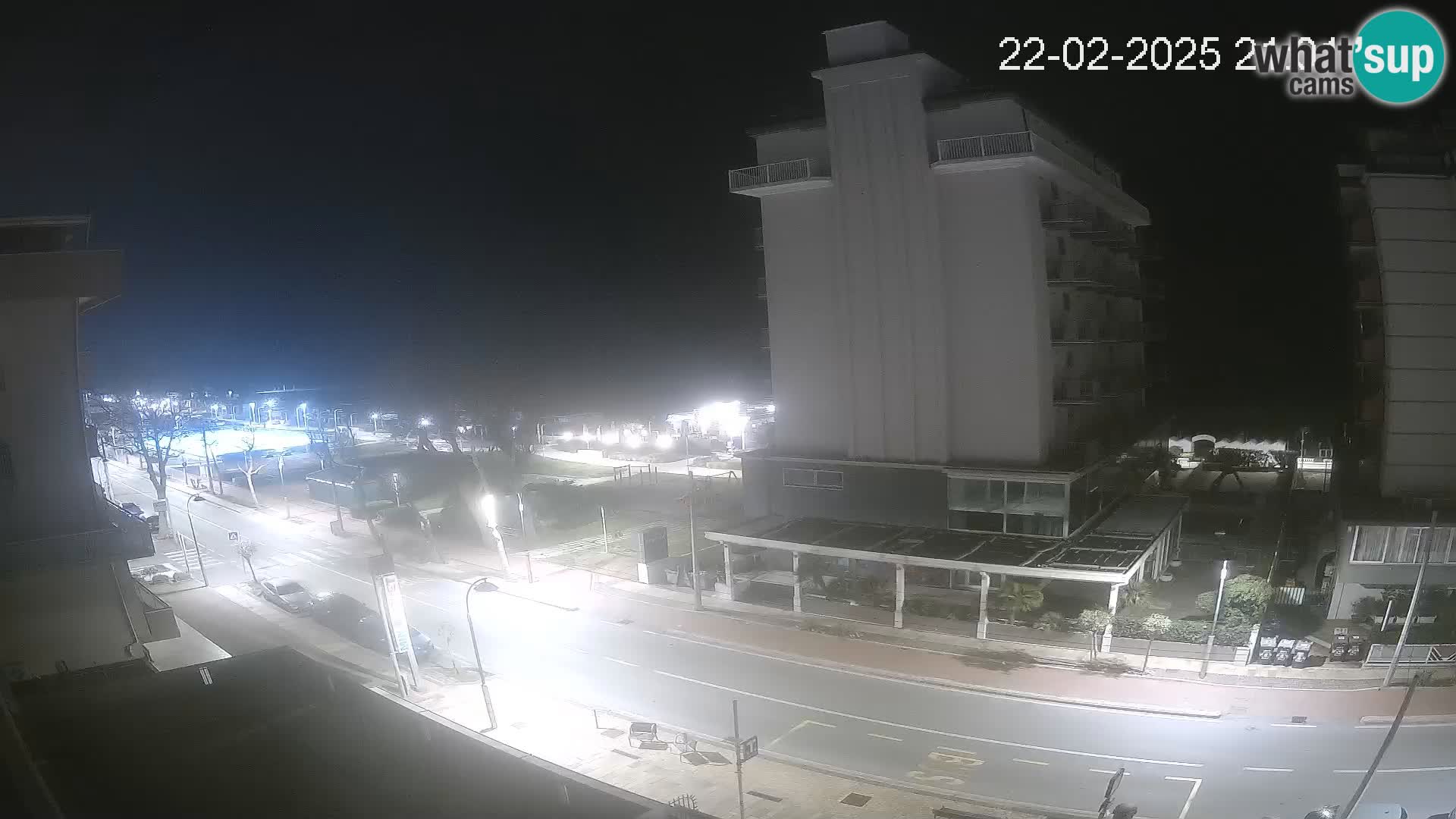 Riccione Webcam Strand und Gärten La Malfa – Bagni Oreste Strand 115