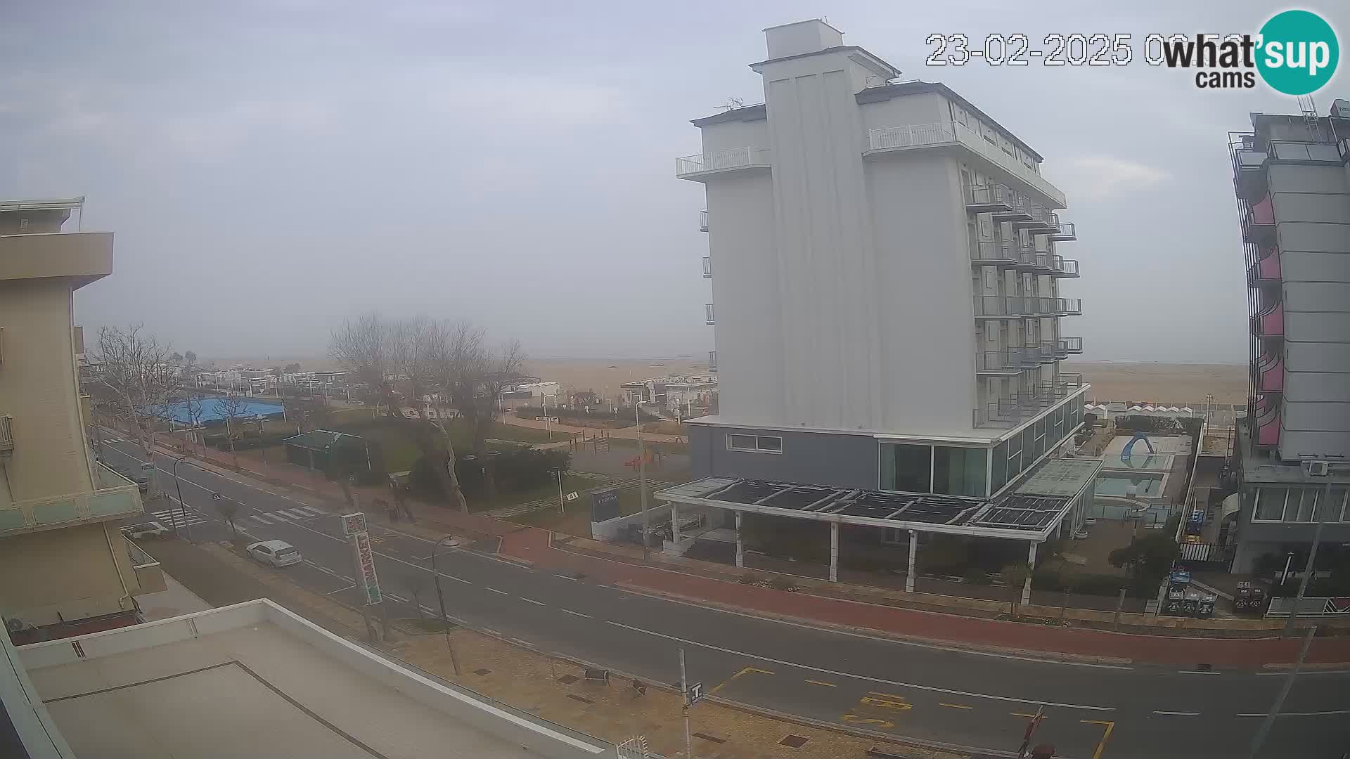 Riccione webcam playa y jardines La Malfa – Playa Bagni Oreste 115