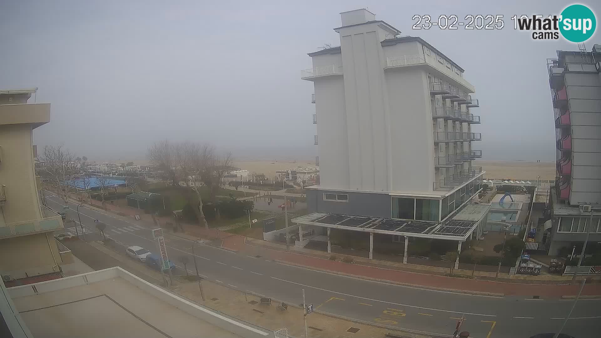 Riccione Webcam Strand und Gärten La Malfa – Bagni Oreste Strand 115