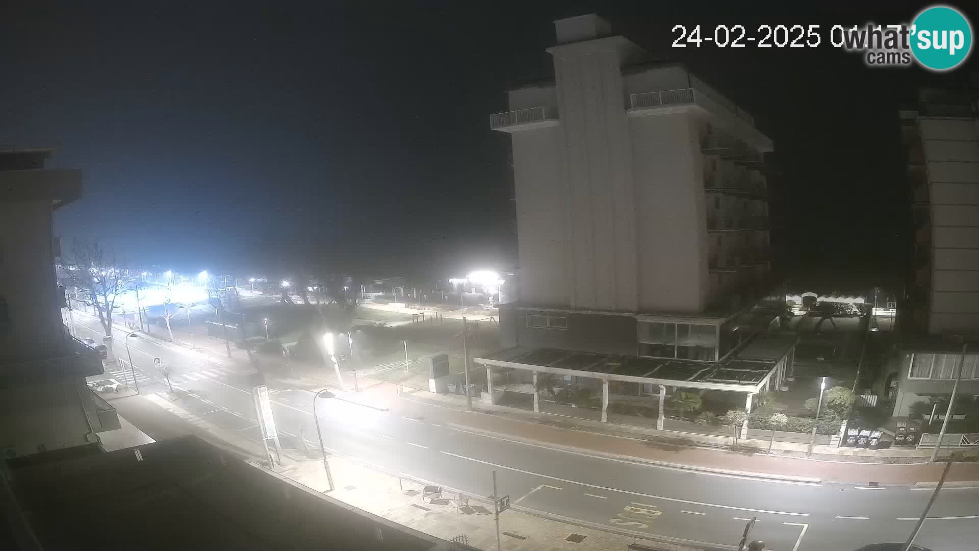 Riccione Webcam Strand und Gärten La Malfa – Bagni Oreste Strand 115