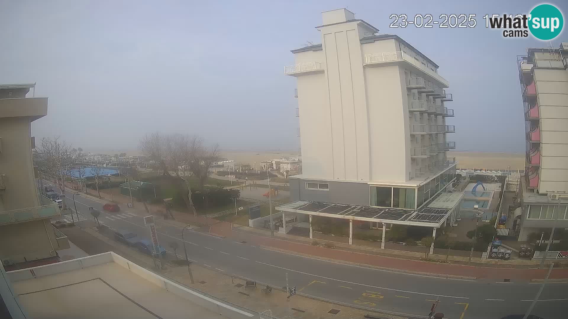 Riccione Webcam Strand und Gärten La Malfa – Bagni Oreste Strand 115