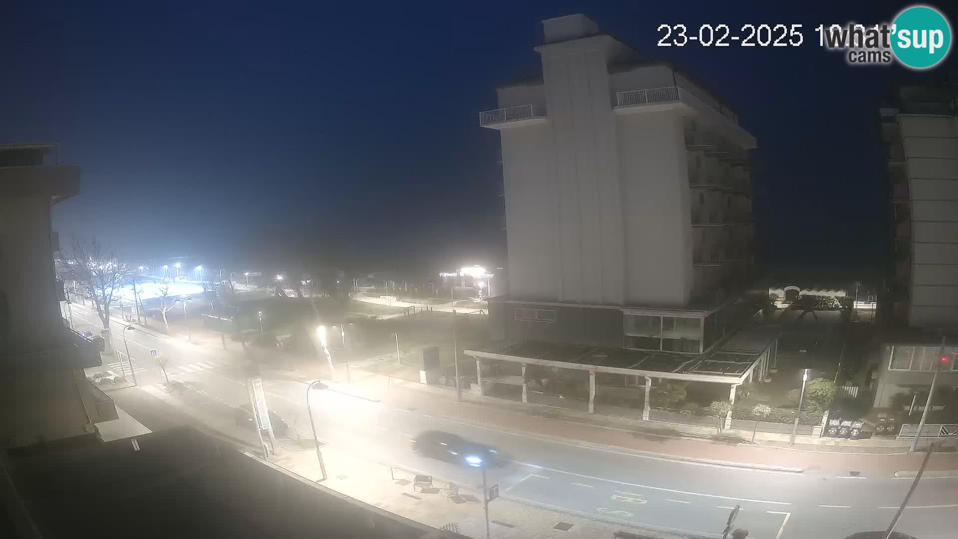 Riccione webcam playa y jardines La Malfa – Playa Bagni Oreste 115