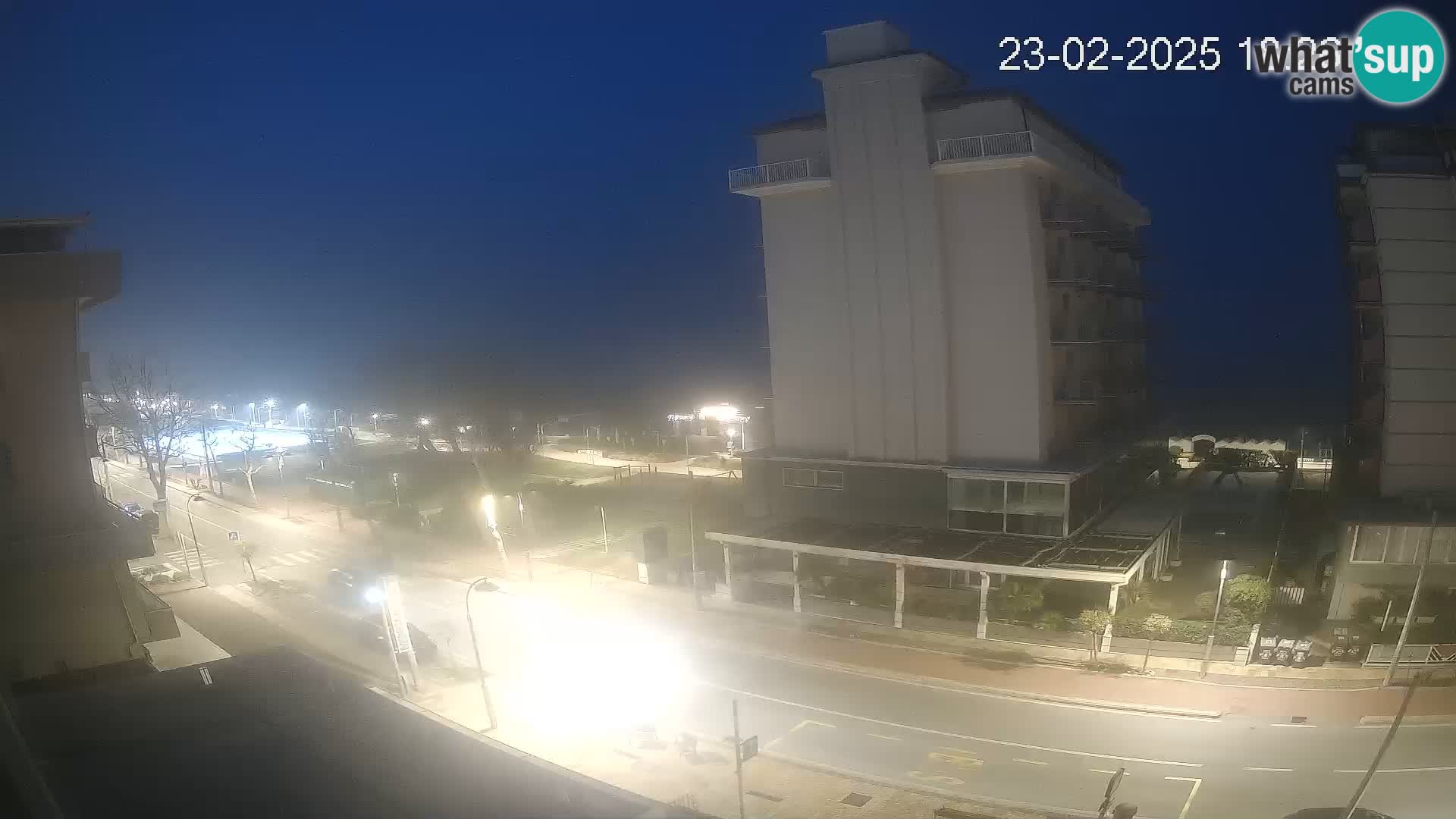 Riccione webcam plage et jardins La Malfa – Bagni Oreste plage 115