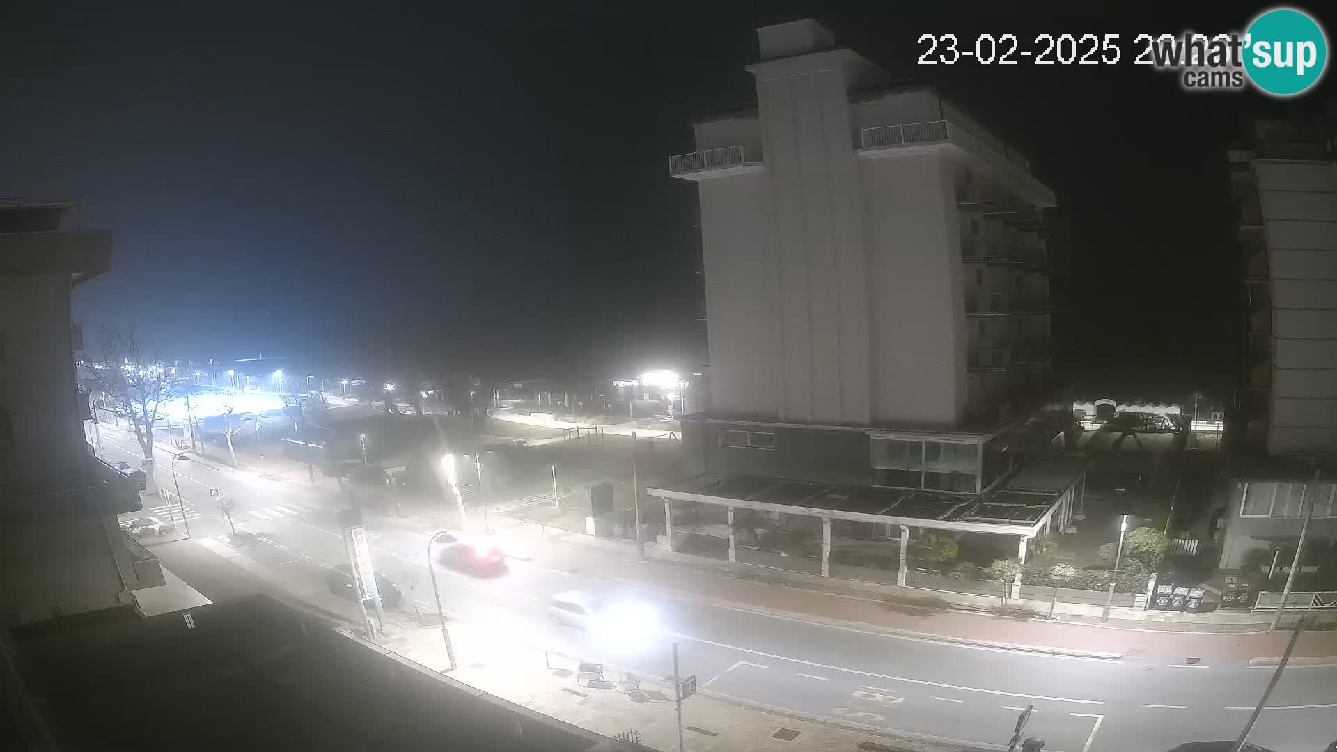 Riccione webcam playa y jardines La Malfa – Playa Bagni Oreste 115