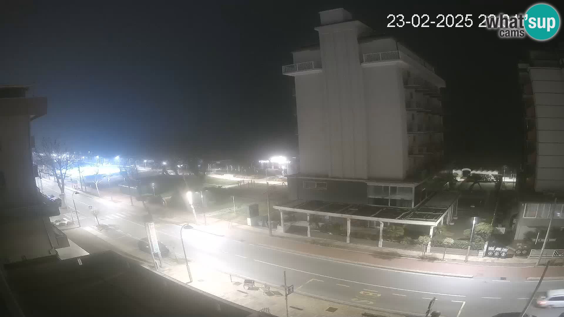 Riccione webcam playa y jardines La Malfa – Playa Bagni Oreste 115