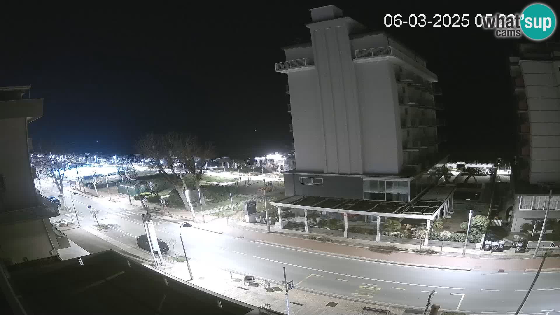 Riccione Webcam Strand und Gärten La Malfa – Bagni Oreste Strand 115