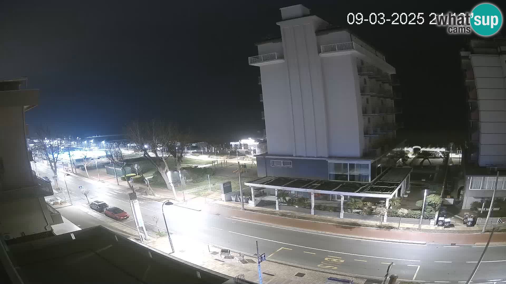 Riccione Webcam Strand und Gärten La Malfa – Bagni Oreste Strand 115