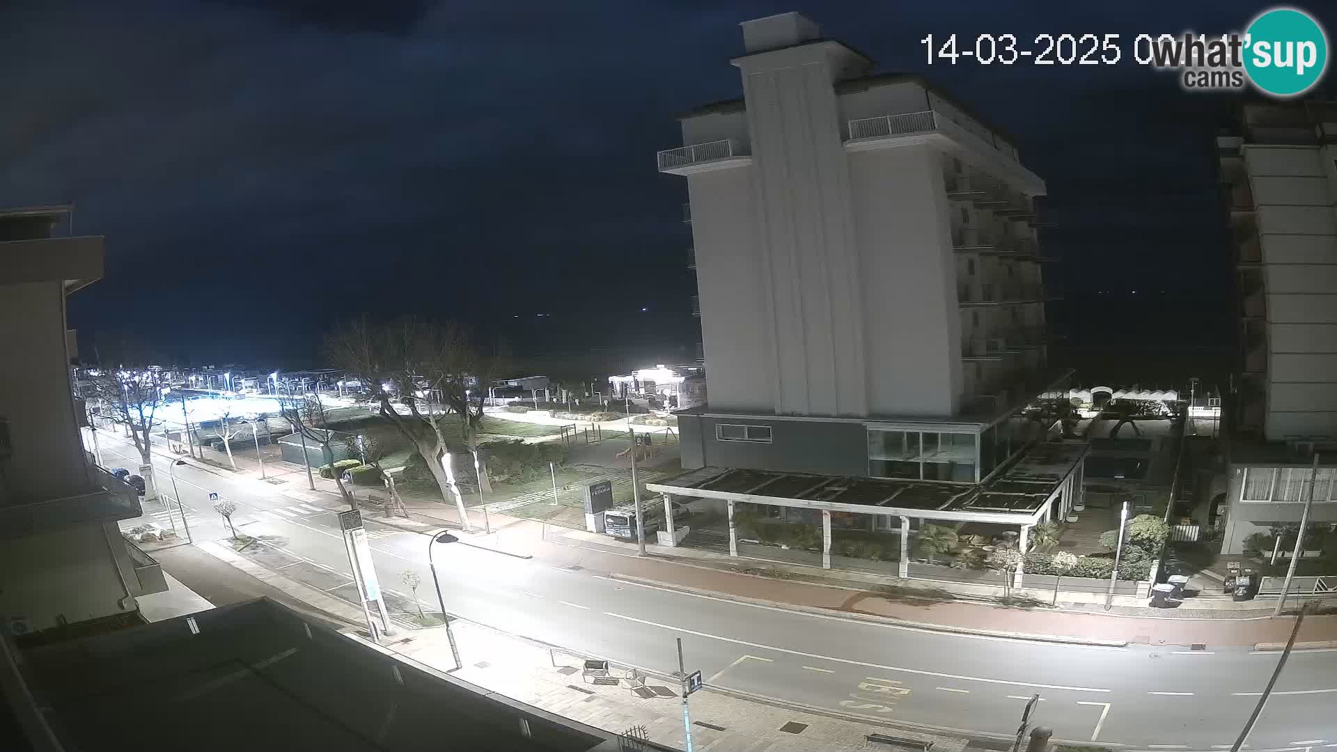 Riccione Webcam Strand und Gärten La Malfa – Bagni Oreste Strand 115