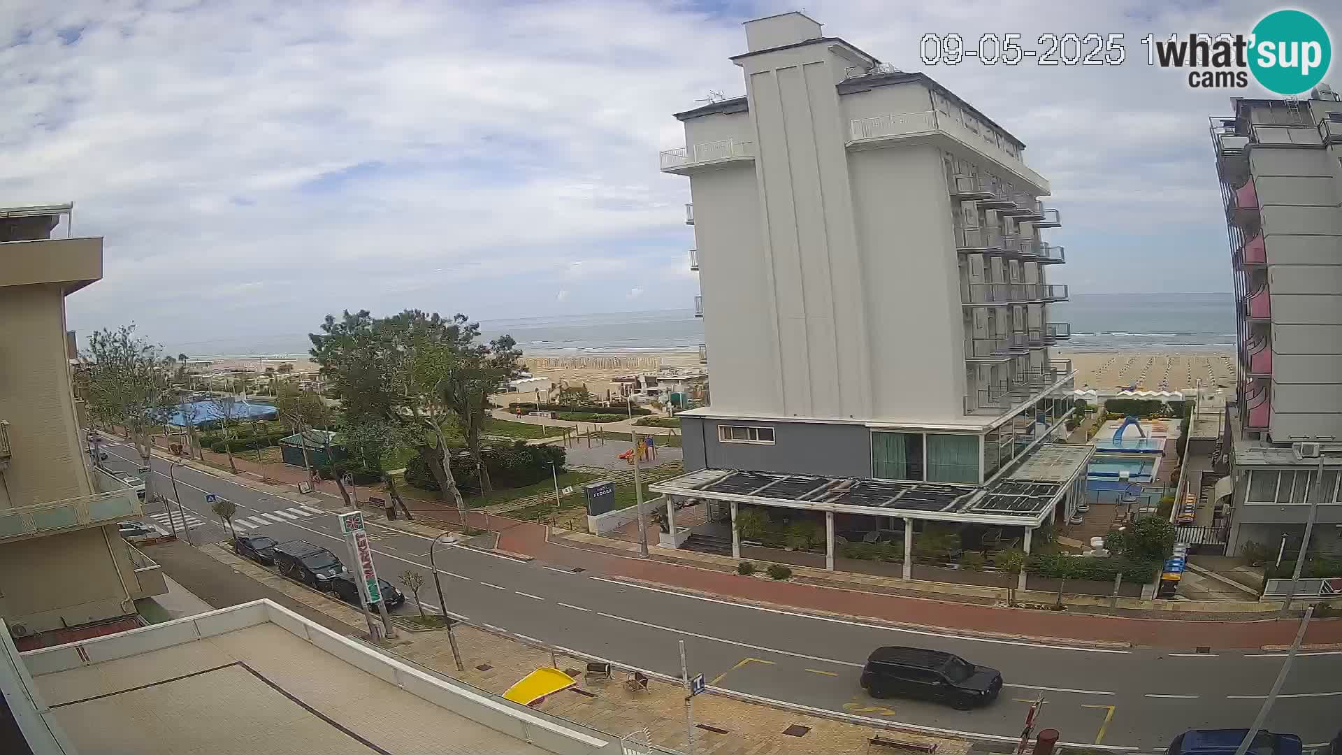 Riccione livecam beach and La Malfa gardens – Bagni Oreste spiaggia 115