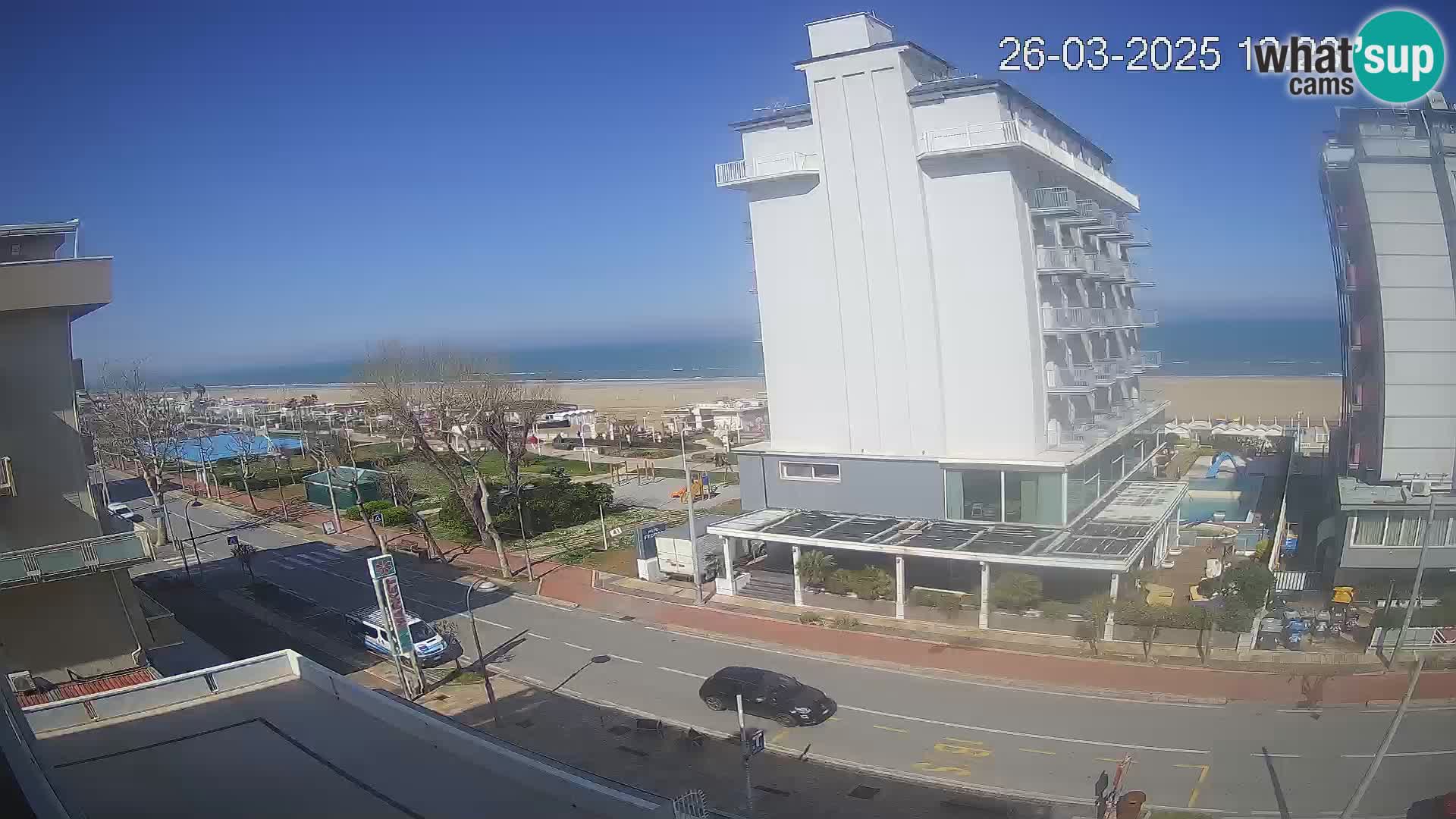 Riccione livecam beach and La Malfa gardens – Bagni Oreste spiaggia 115