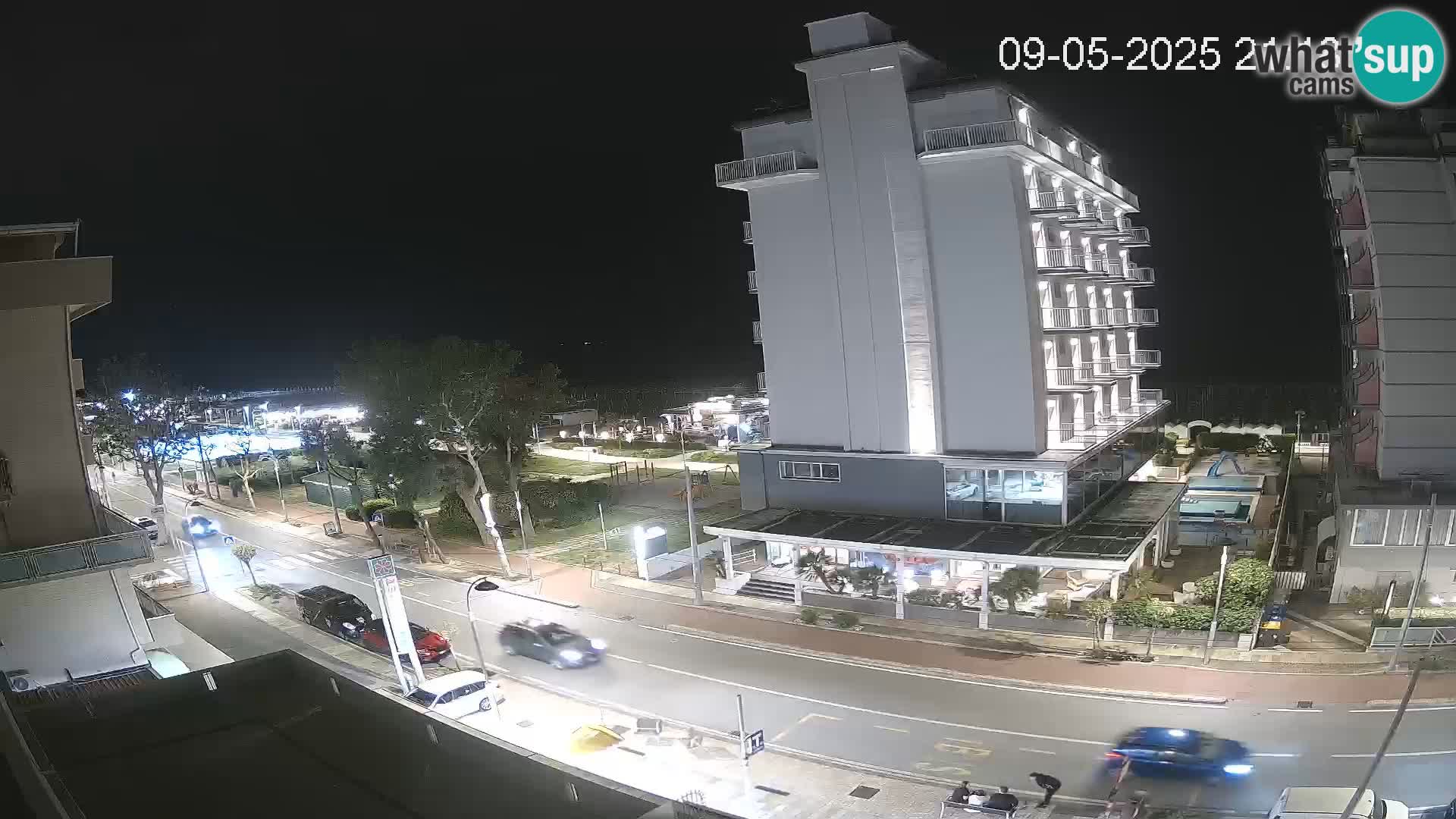 Riccione webcam spiaggia e giardini La Malfa – Bagni Oreste spiaggia 115