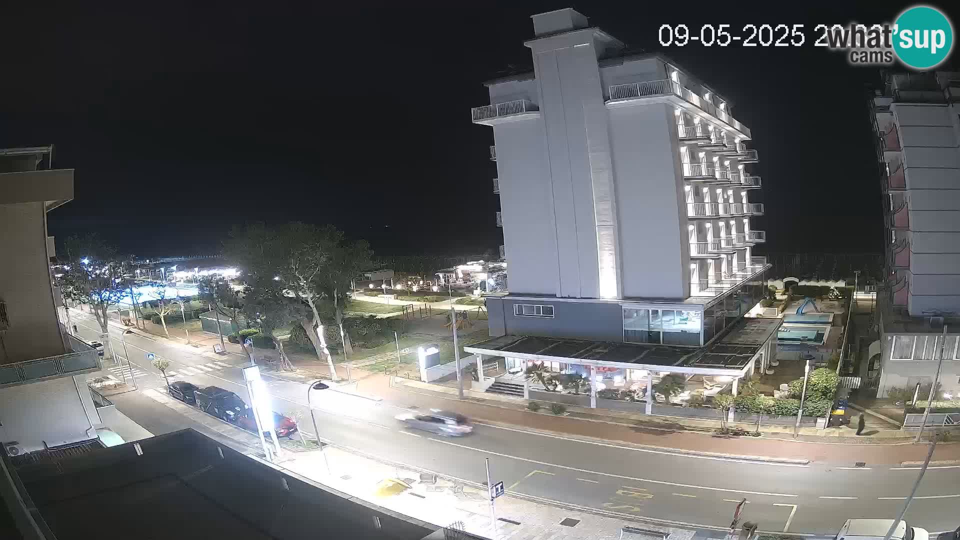 Riccione Webcam Strand und Gärten La Malfa – Bagni Oreste Strand 115