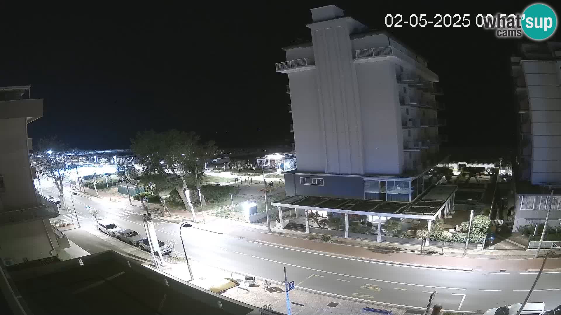 Riccione webcam spiaggia e giardini La Malfa – Bagni Oreste spiaggia 115