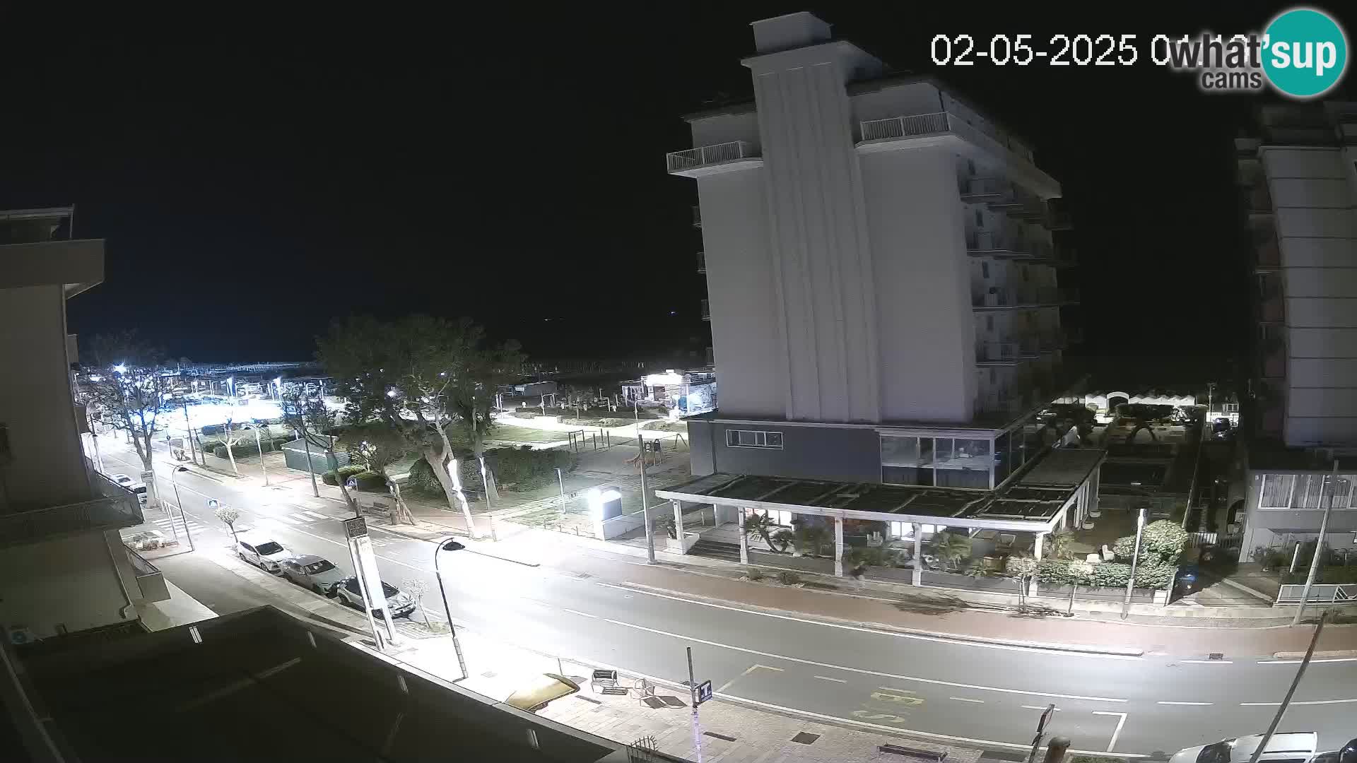 Riccione webcam spiaggia e giardini La Malfa – Bagni Oreste spiaggia 115